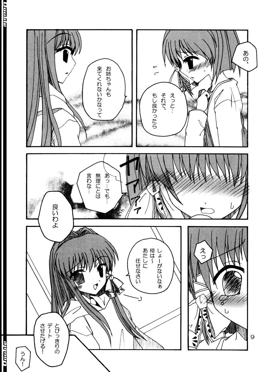 Futanari Double - Clannad Foot Job - Page 8
