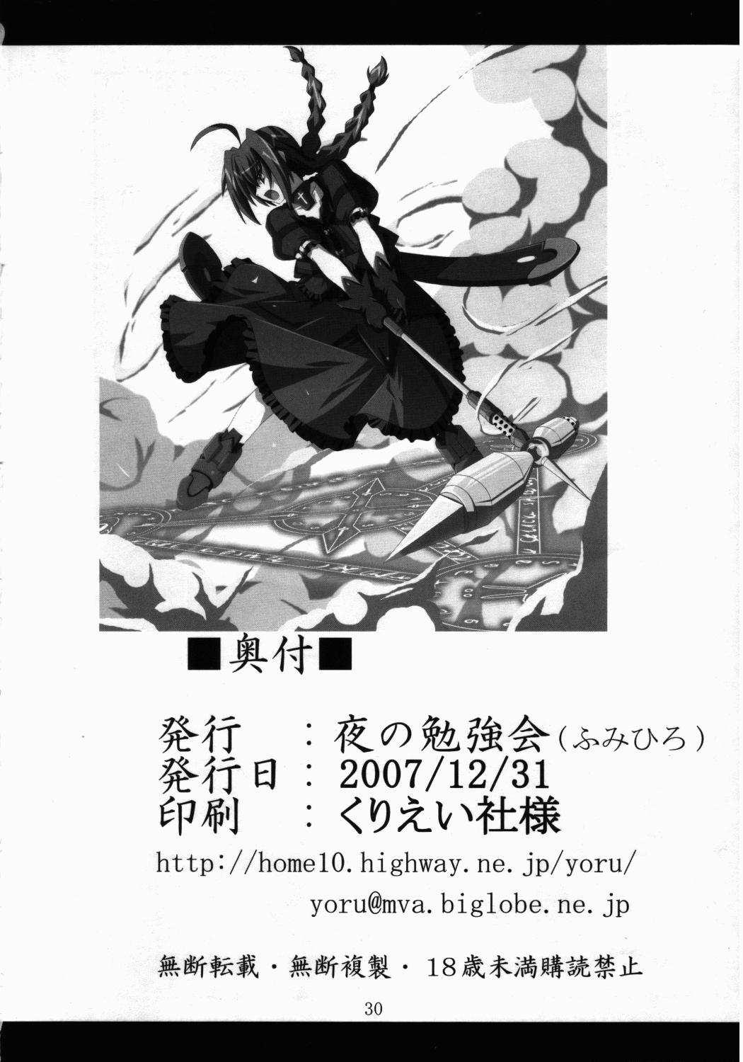 Boobies Vita no Hon 4 | Vita Book 4 - Mahou shoujo lyrical nanoha Sister princess Zorra - Page 29