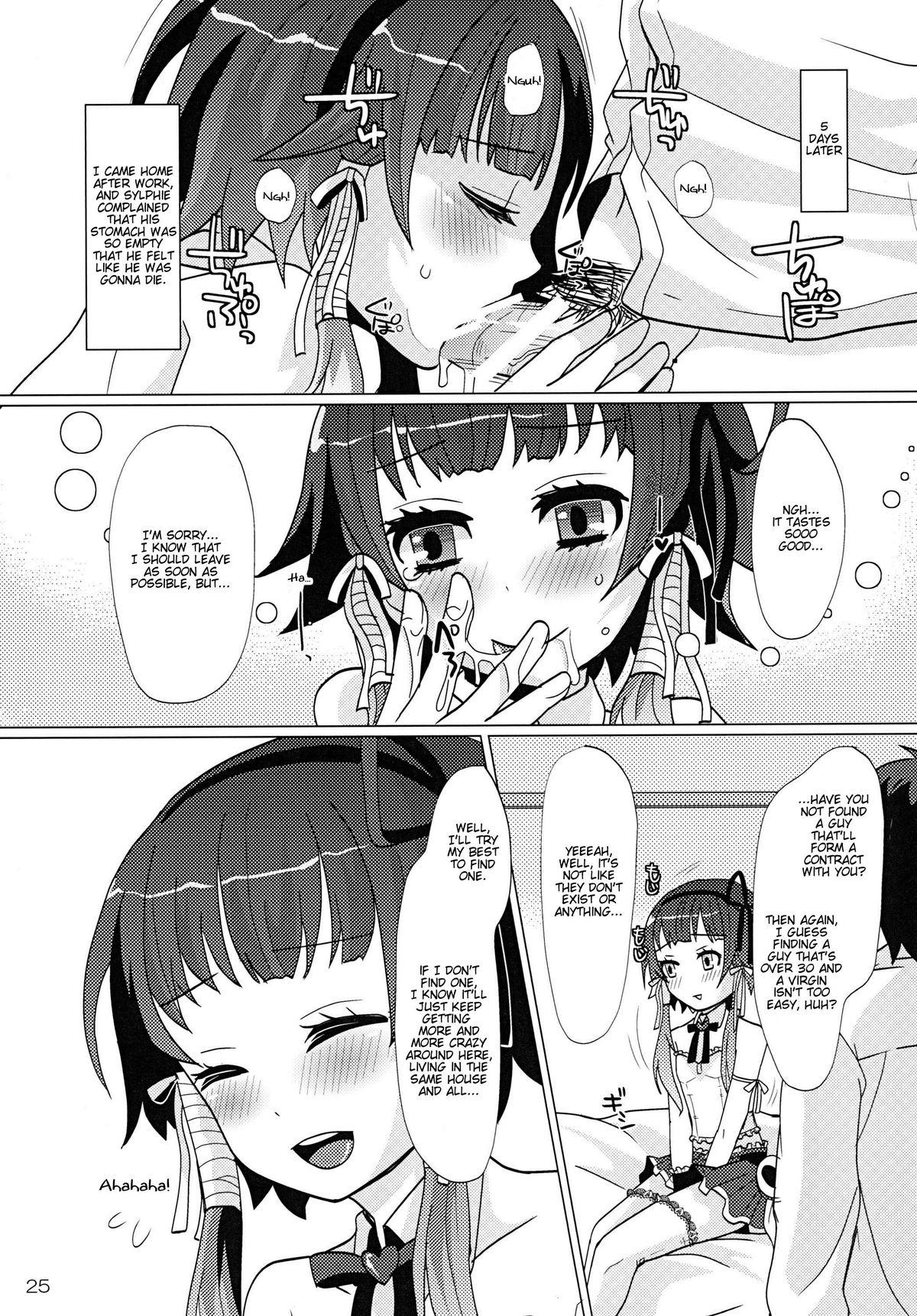 Aruhi Onaka o Sukaseta Shounen Yousei Sylphie o Hirottara 24