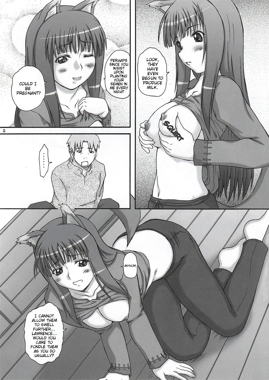 Cojiendo 2Stroke TY - Spice and wolf Stepsister - Page 4