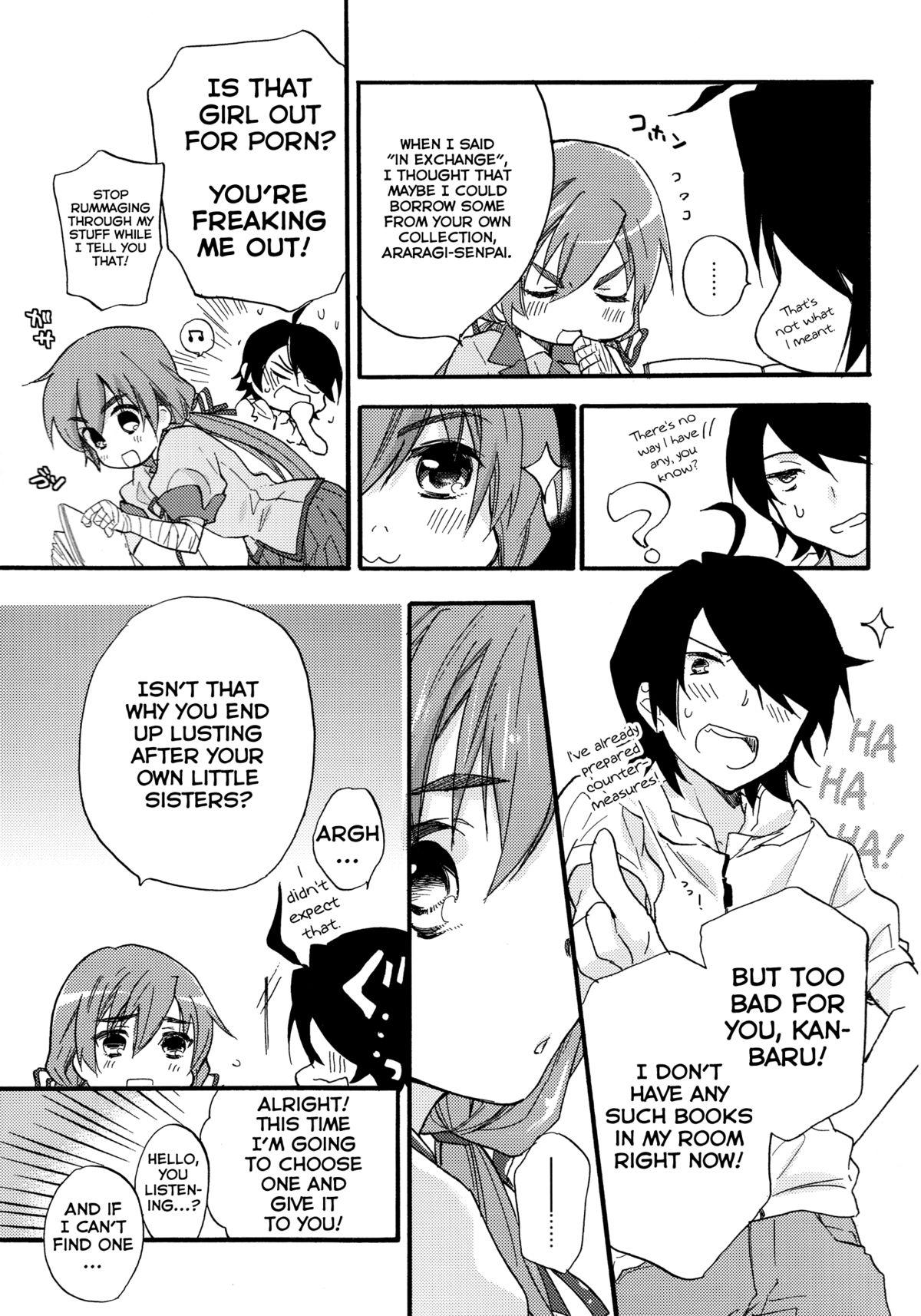 Perfect Teen Once&ForAll - Bakemonogatari Bdsm - Page 6