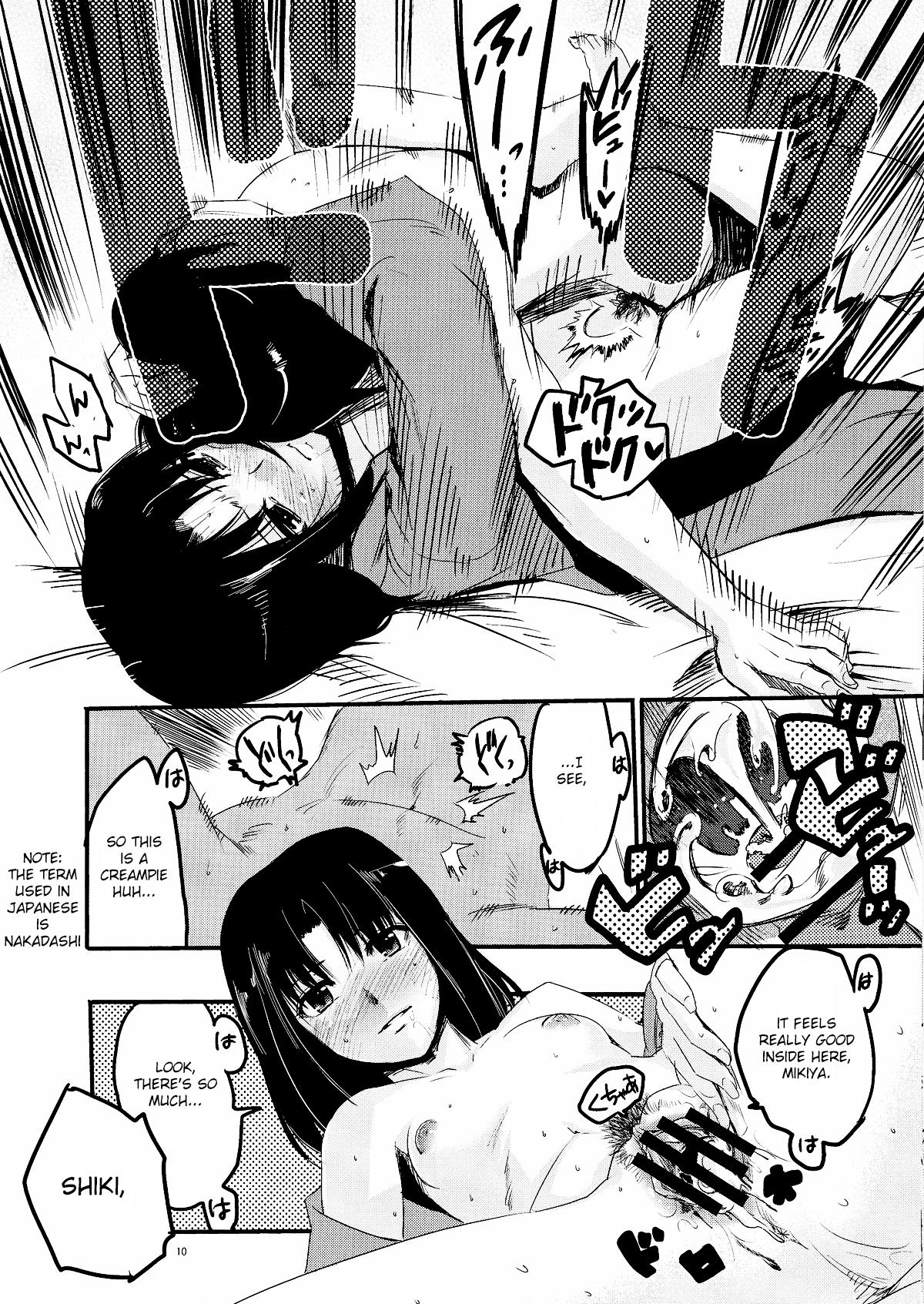 Dick Sucking Furimawasareru Hitotachi - Kara no kyoukai Load - Page 10