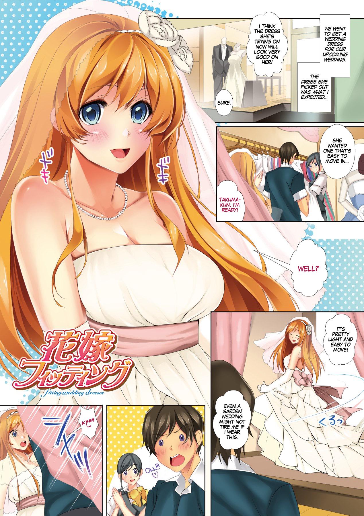 Wedding dress hentai