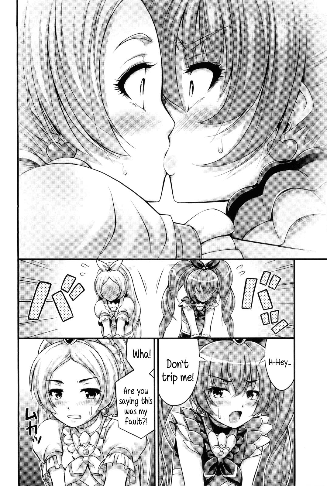 Spanking HP ga Tarinai | Our HP is lacking - Suite precure Finger - Page 3