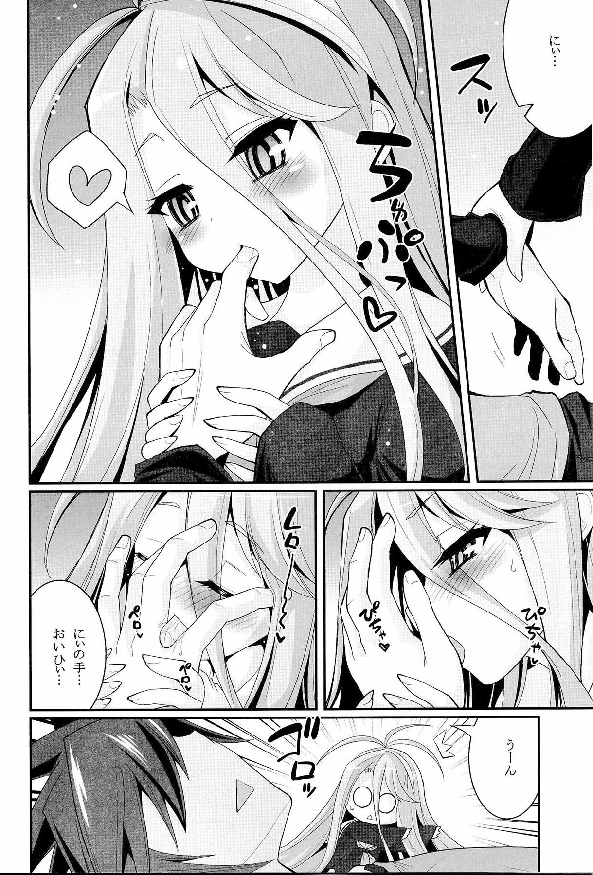 Lesbian Sex Shiro-chan ga nekomi wo osoi ni kuru sou desu - No game no life Breasts - Page 3