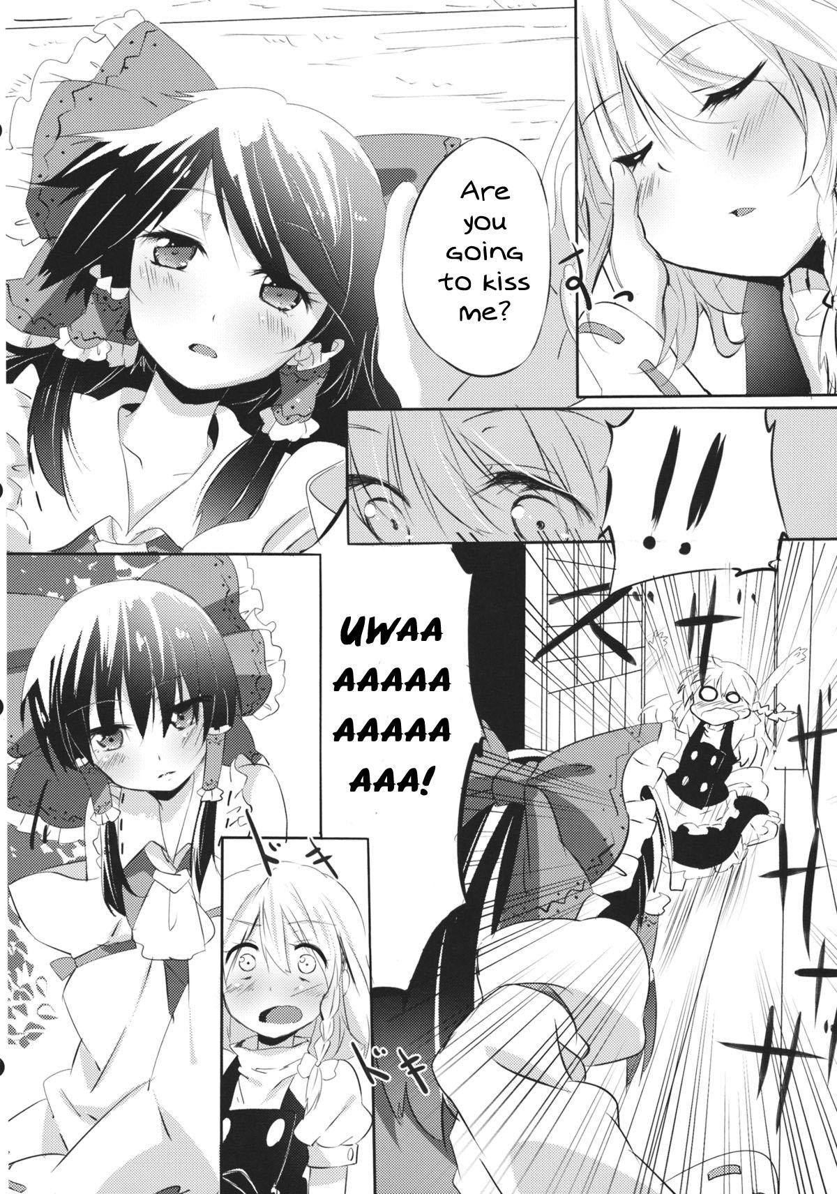 3some Rei Mari no Yoru - Touhou project Couple - Page 7