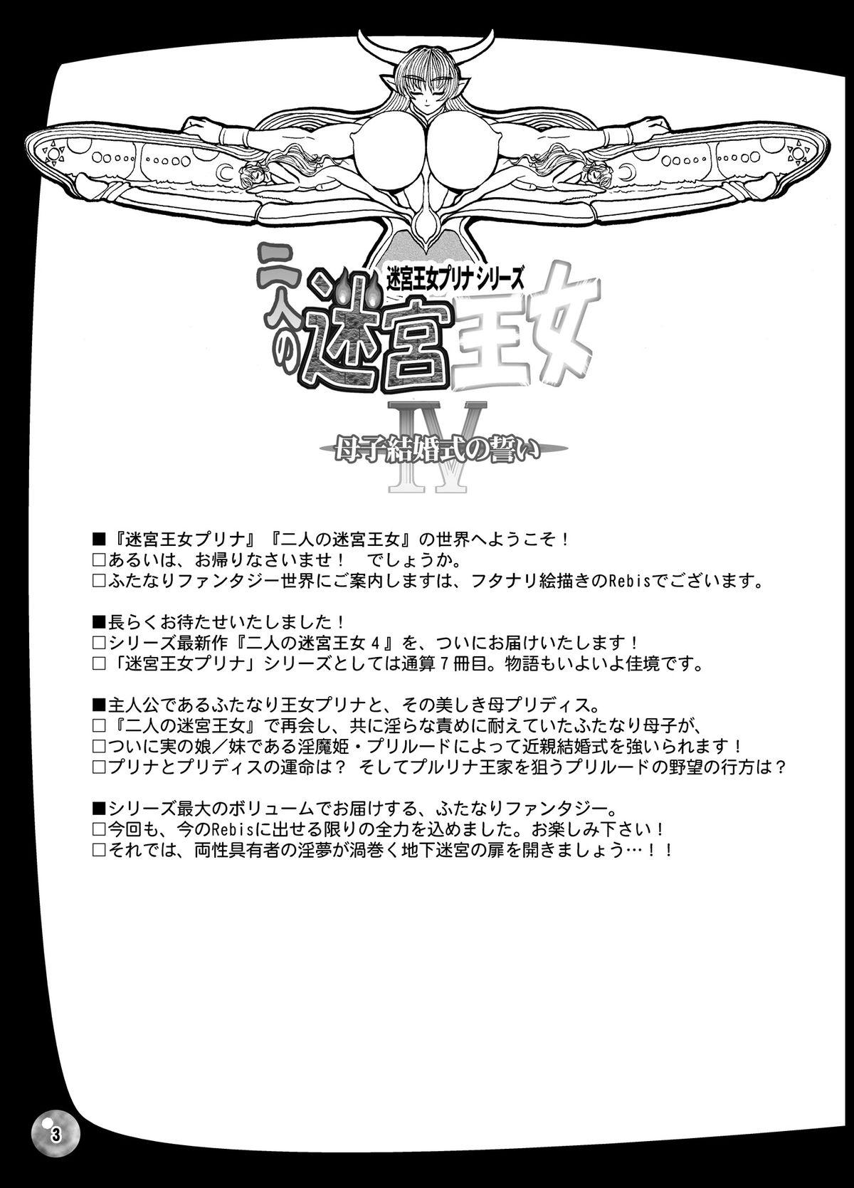 Comedor Futari no Meikyuu Oujo IV Boshi Kekkonshiki no Chikai Gay Tattoos - Page 3