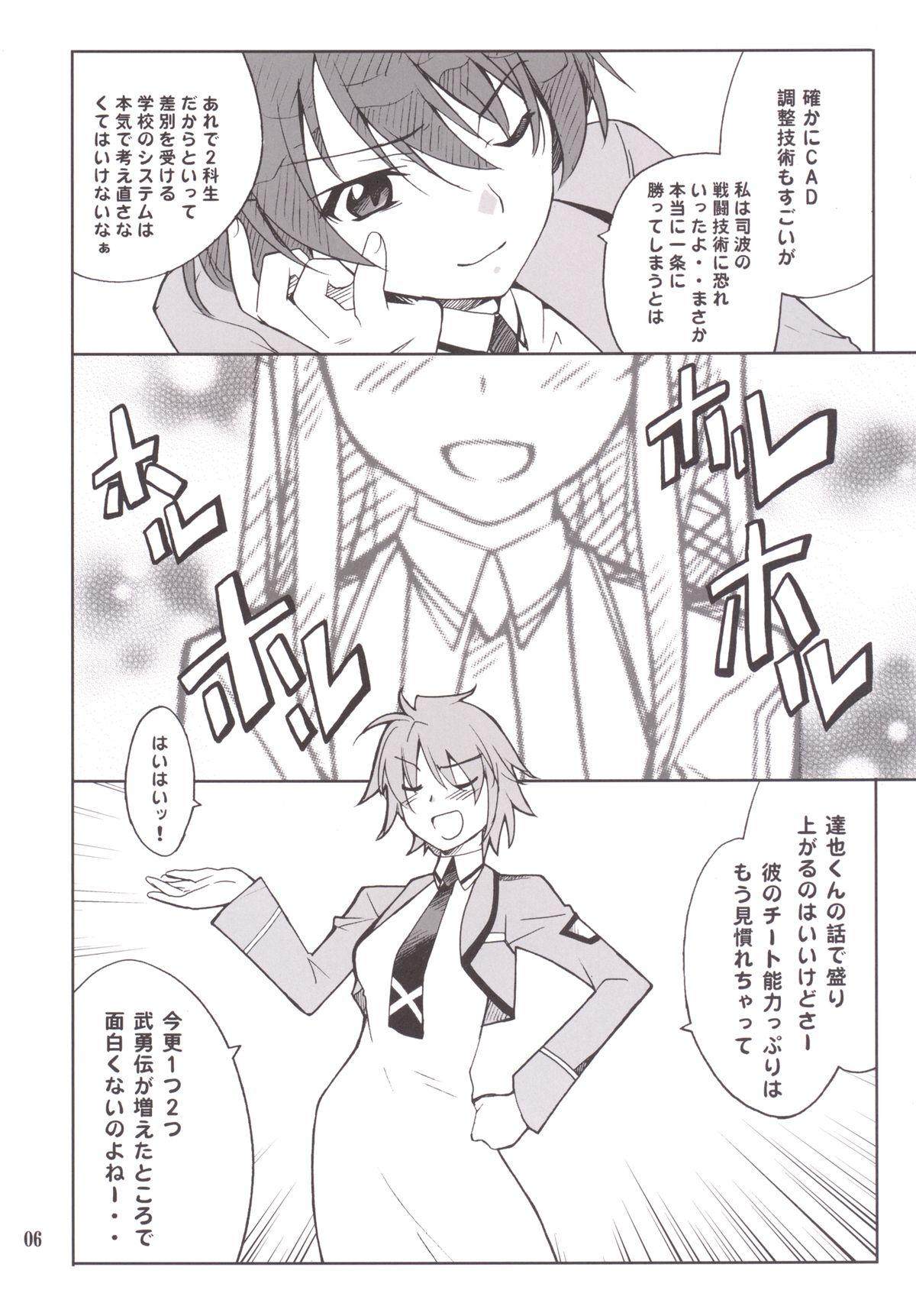 Para Onii-sama Horuhoru - Mahouka koukou no rettousei Flashing - Page 6