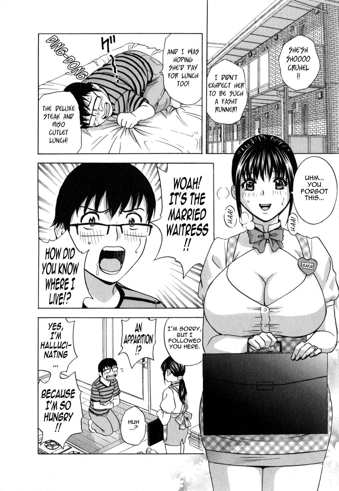 [Hidemaru] Life with Married Women Just Like a Manga 2 - Ch. 1-7 [English] {Tadanohito} 112