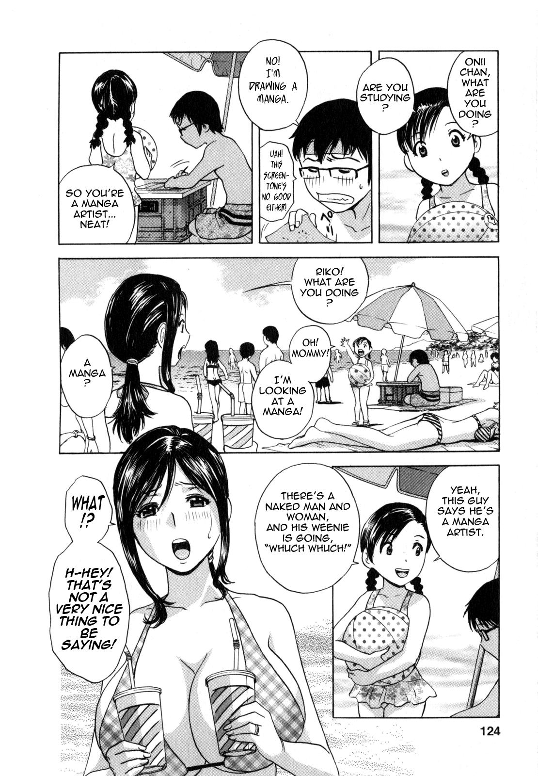 [Hidemaru] Life with Married Women Just Like a Manga 2 - Ch. 1-7 [English] {Tadanohito} 129