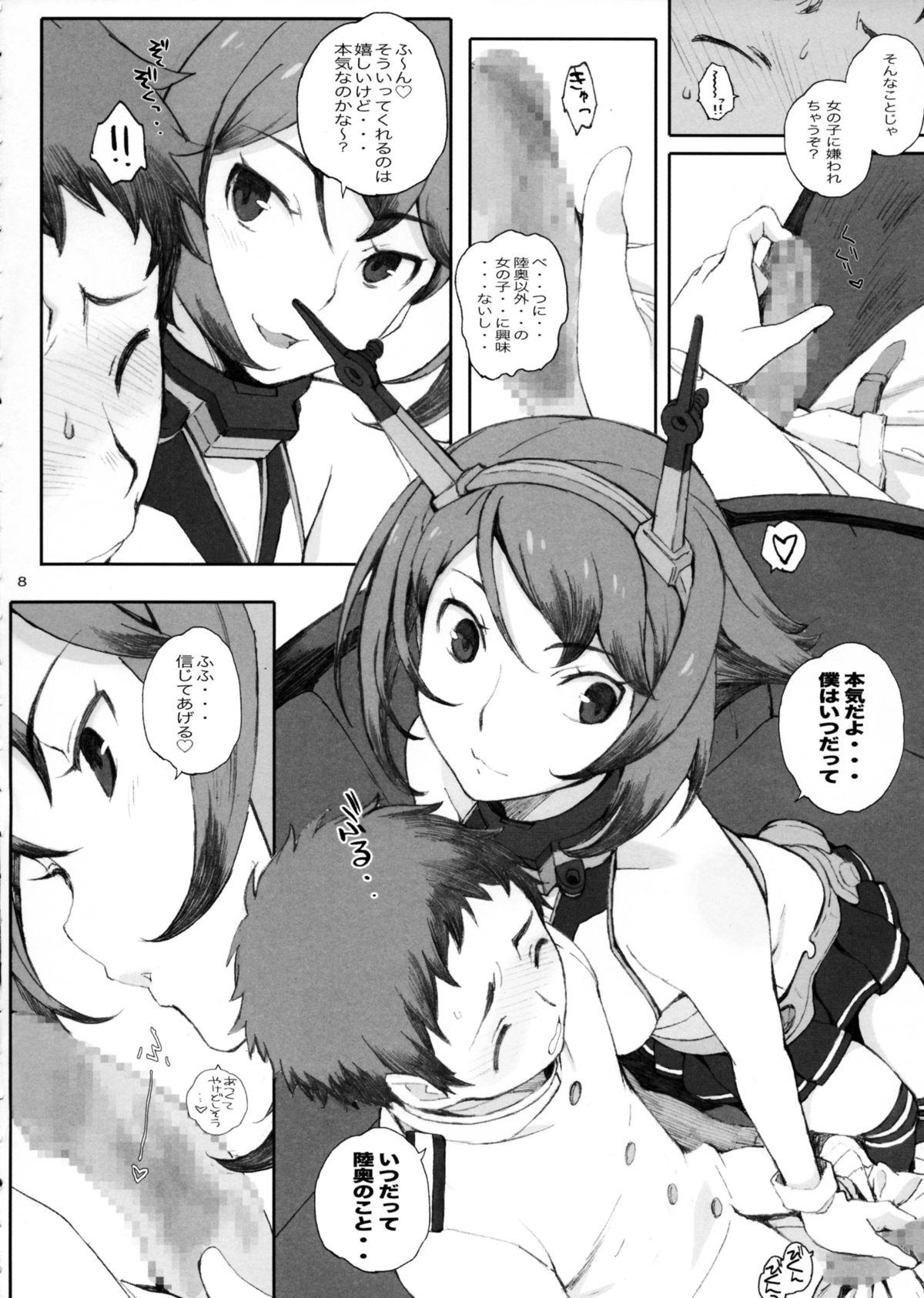 Fat Ass Mucchan to Chicchai Teitoku - Kantai collection Orgasms - Page 8