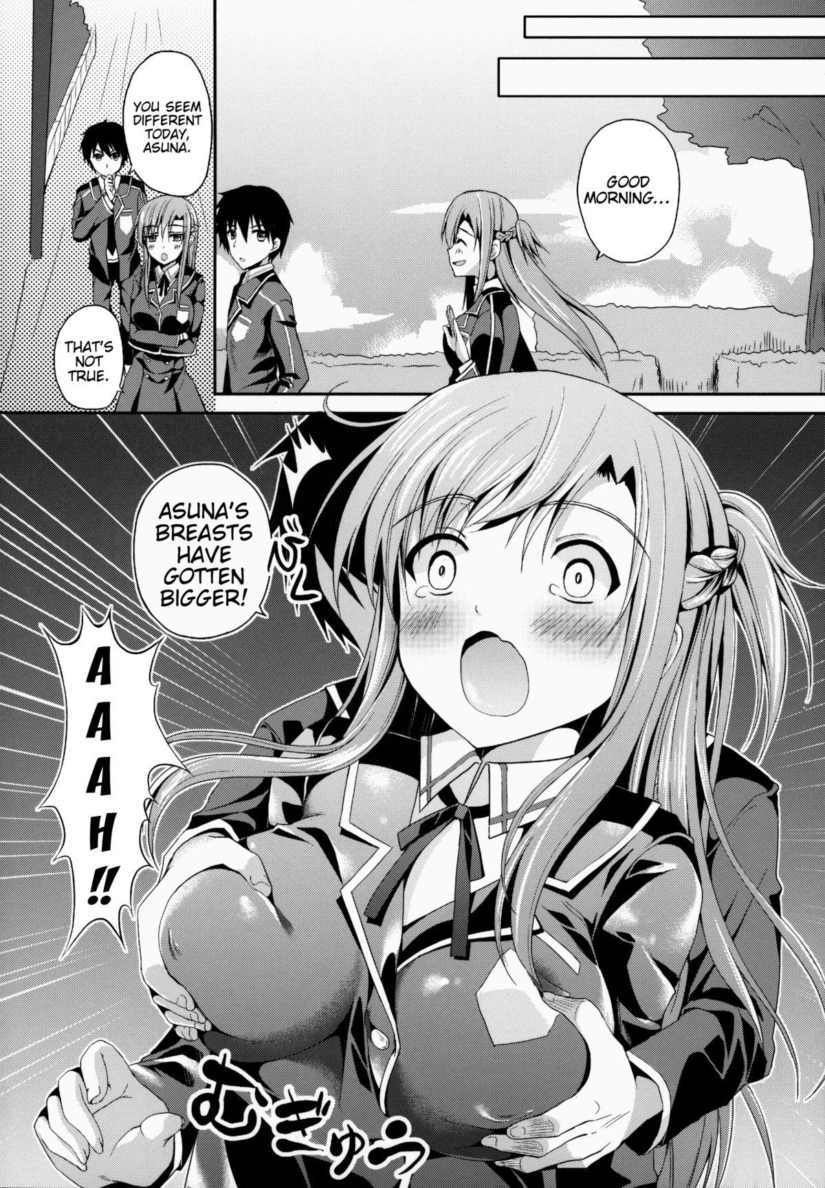 Girls Getting Fucked Shishunki ni Nama de Nakadashi suru. | To Cum Inside Raw During Puberty. - Sword art online Metendo - Page 3