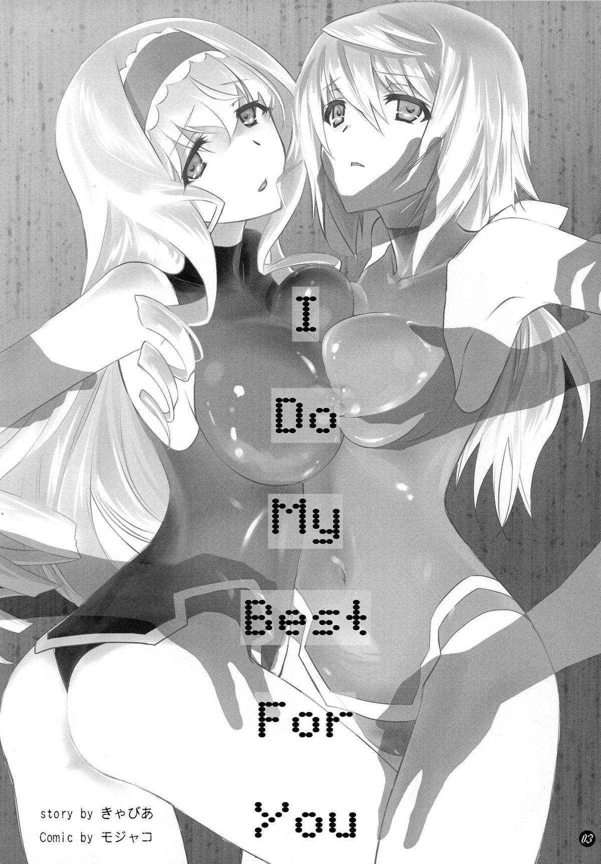 Homosexual I Do My Best For You - Infinite stratos Gritona - Page 3