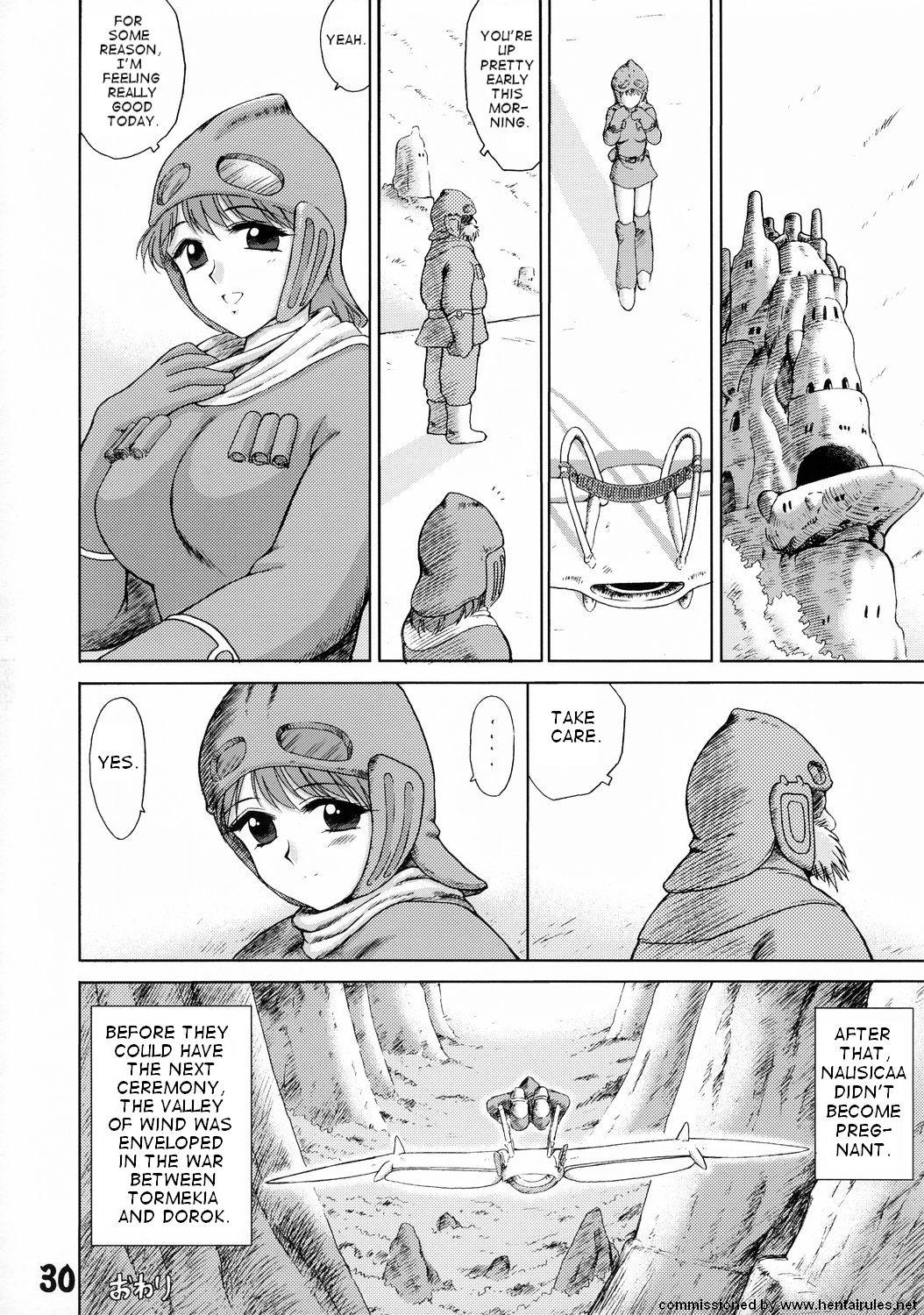 4some Holy Ceremony - Nausicaa of the valley of the wind Analfuck - Page 12