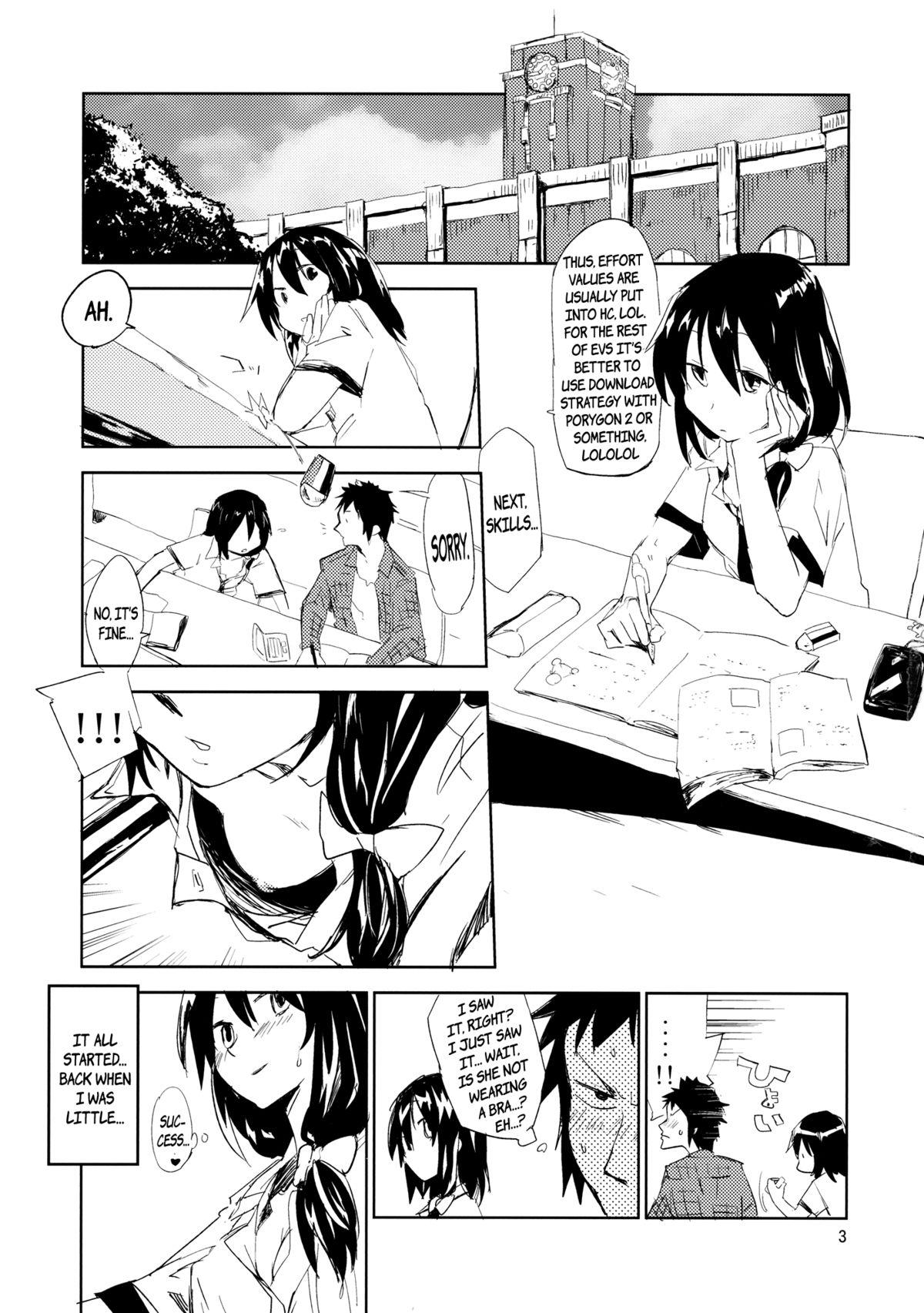 Fucked (C84) [Saperon Black (Sape)] #Roshutsu Renko-chan | #Exhibitionist Renko-chan (Touhou Project) [English] {pesu} - Touhou project Teenfuns - Page 2