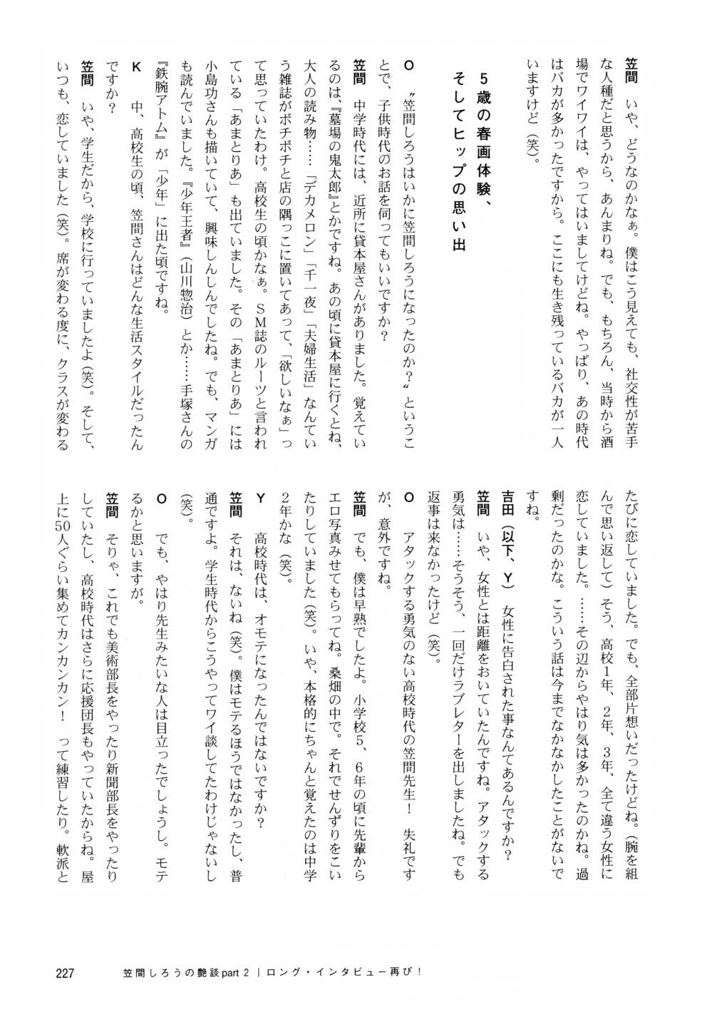 Kasama Shirou Sakuhin Vol. 6 Nawa Fujin 233