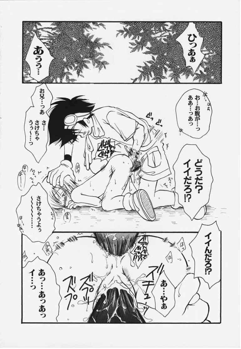 Double Blowjob Tototsu Desu - Digimon adventure Spank - Page 18