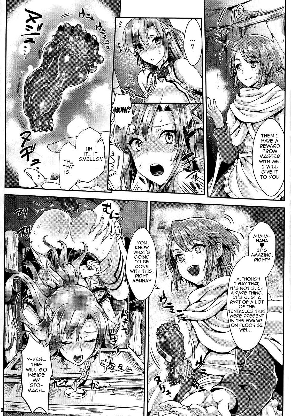 Amazing [YURIRU-RARIKA (Kojima Saya, Lazu)] Shujou Seikou 2 Bangai-hen | Captive Sex 2 - Extra Chapter (Sword Art Online) [English] {doujin-moe.us} - Sword art online Colombiana - Page 9