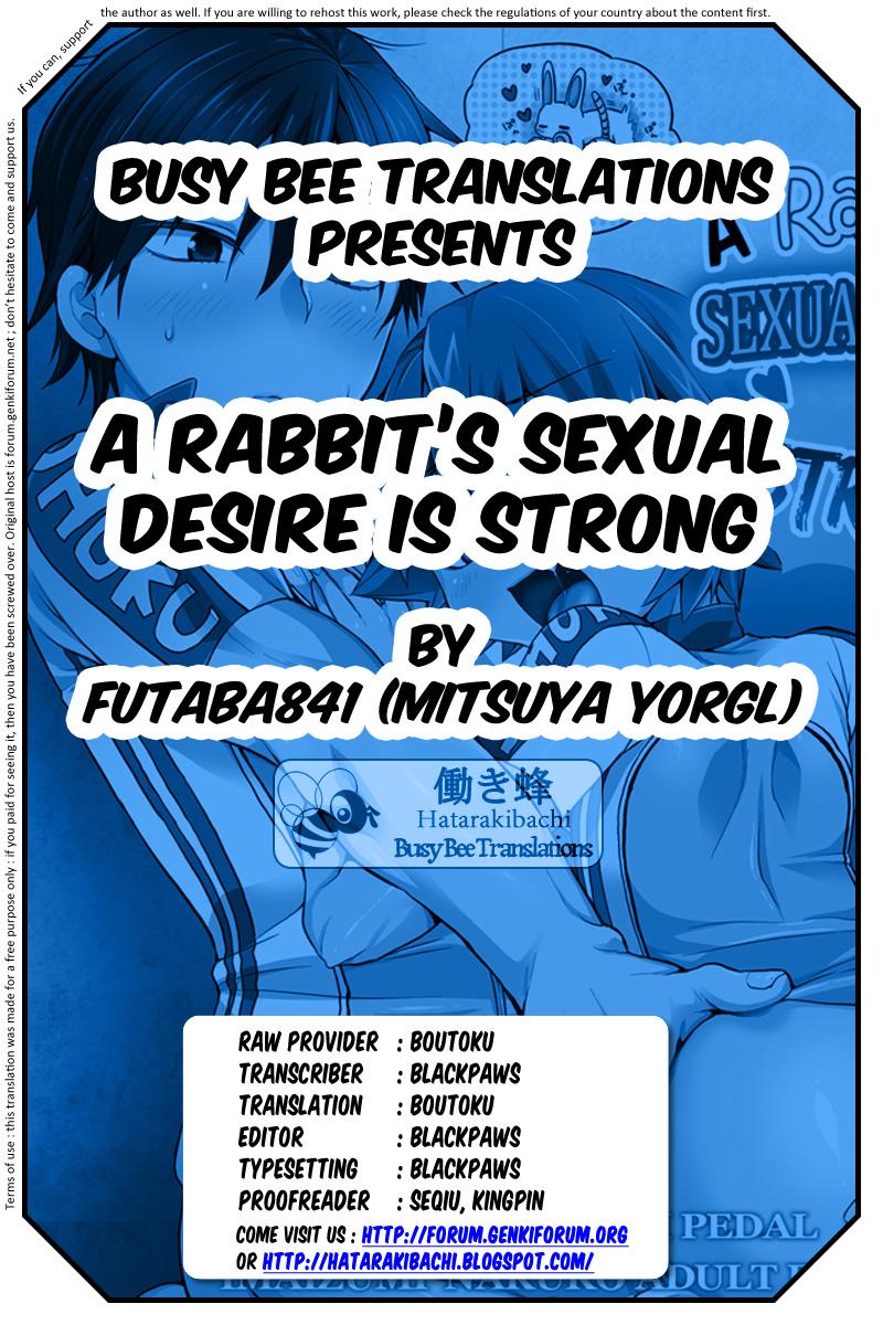 Usagi wa Seiyoku ga Tsuyoi | A Rabbit's Sexual Desire is Strong 34