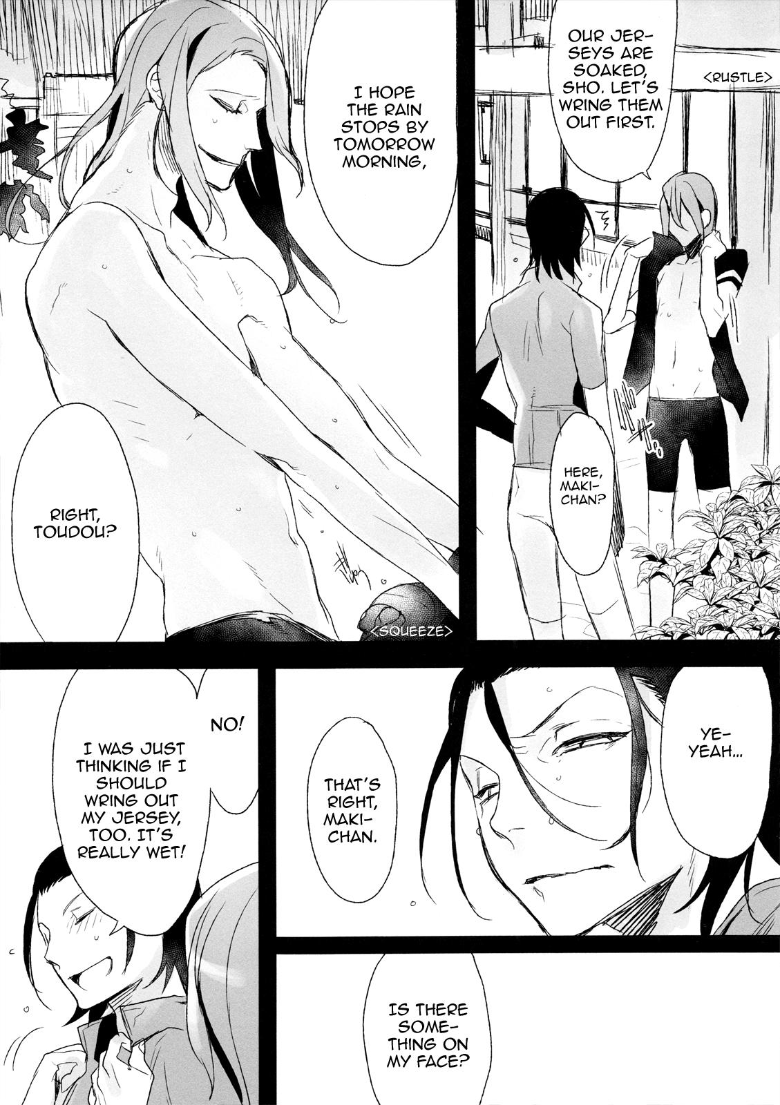 Gay Bukkake Love Letter wa Iranai - Yowamushi pedal Chileno - Page 9