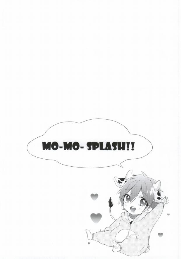 (SPARK8) [Kingyo no Unpopo (mck)] Mo ~ Mo ~ SPLASH!! (Free!) 5