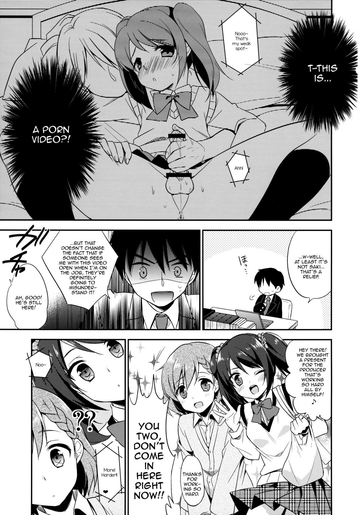 Orgy Cafe MIX - The idolmaster Amateur Porn Free - Page 7