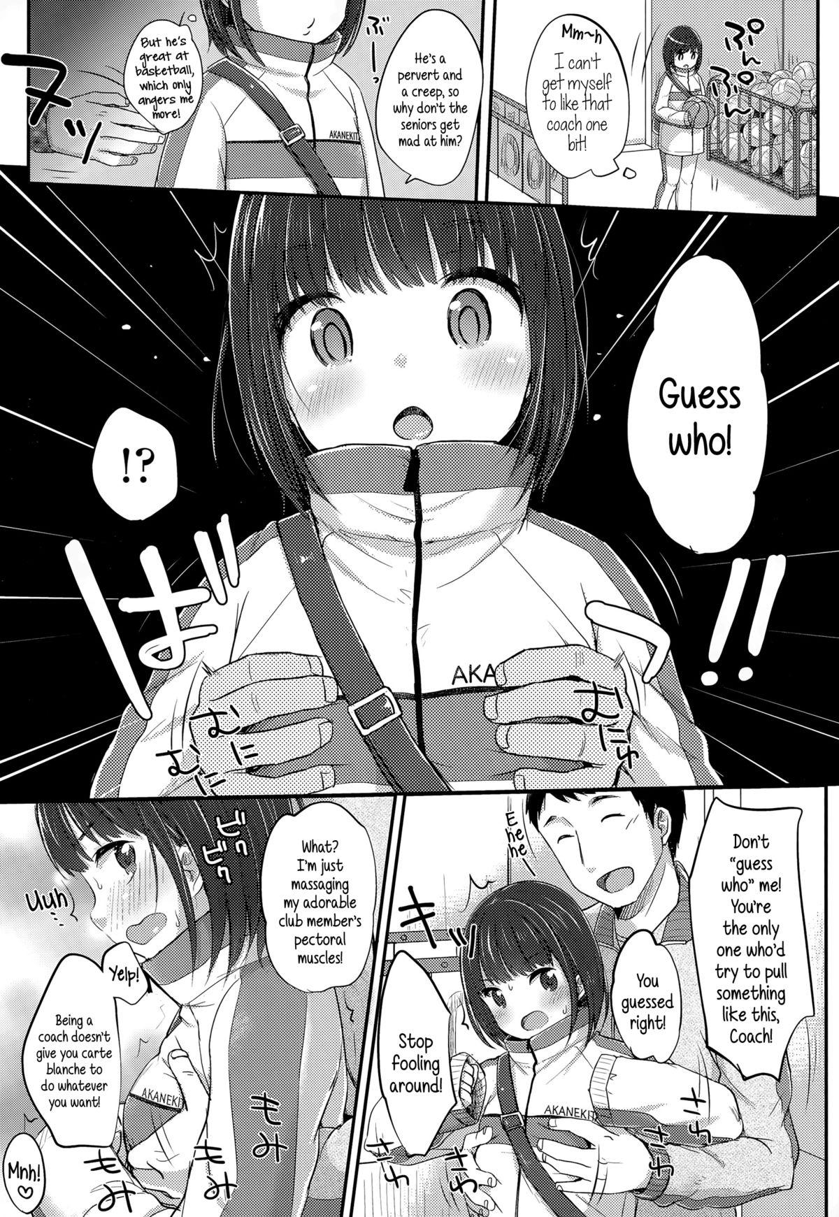 Pigtails Basketball Ganbaru! | Givin' It My All at Basketball Cunt - Page 3