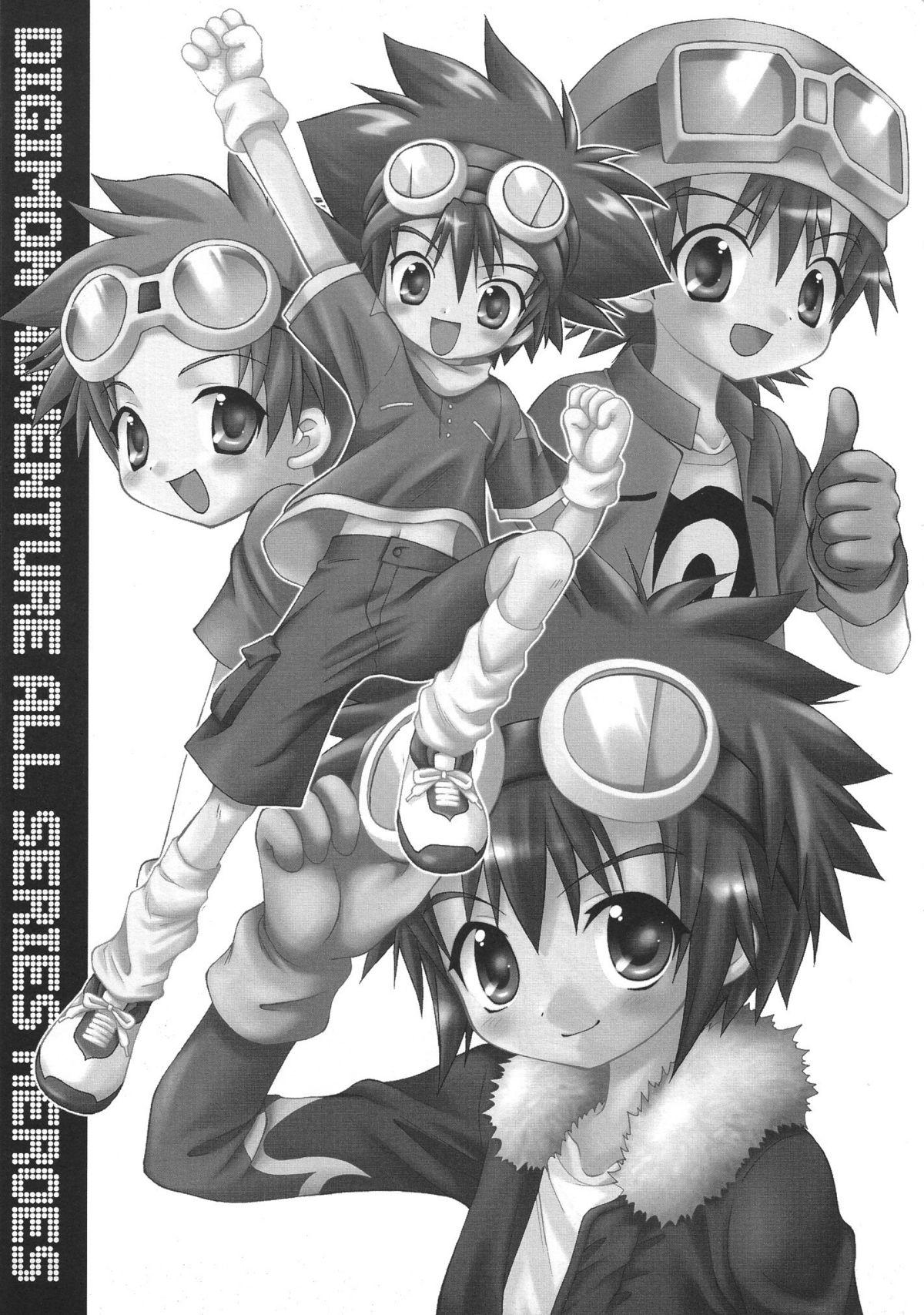 Sloppy Digimon Adventure All Series Heroes - Digimon adventure Doggy Style - Page 6