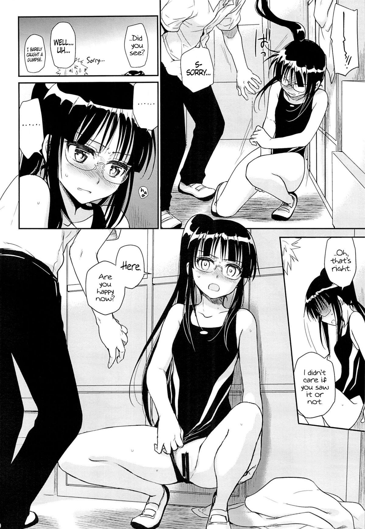 Lesbian Porn Megane no Yoshimi R - Nisekoi Duro - Page 9