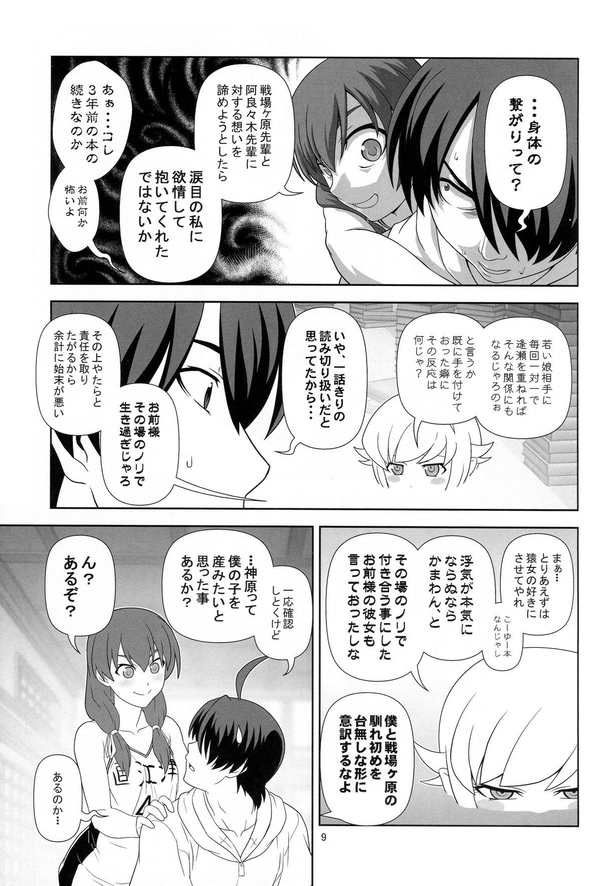 Gros Seins Nagamonogatari - Bakemonogatari Short Hair - Page 8