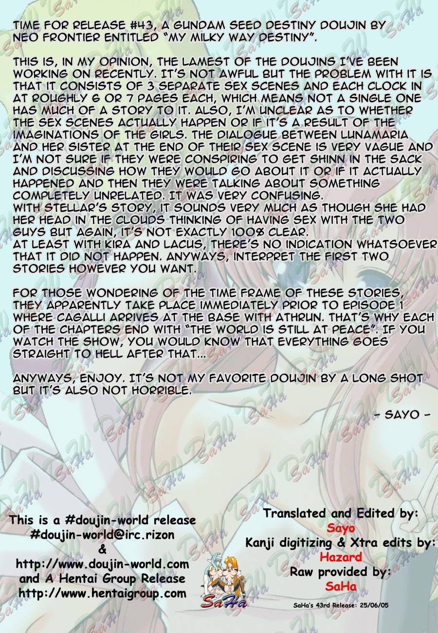 Bra My Milky Way DESTINY - Gundam seed destiny Matures - Page 4