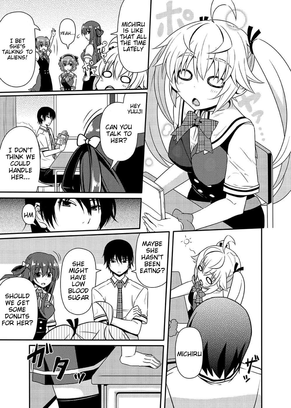 Muscle Matsushima Michiru to Bad End - Grisaia no kajitsu Masturbando - Page 2