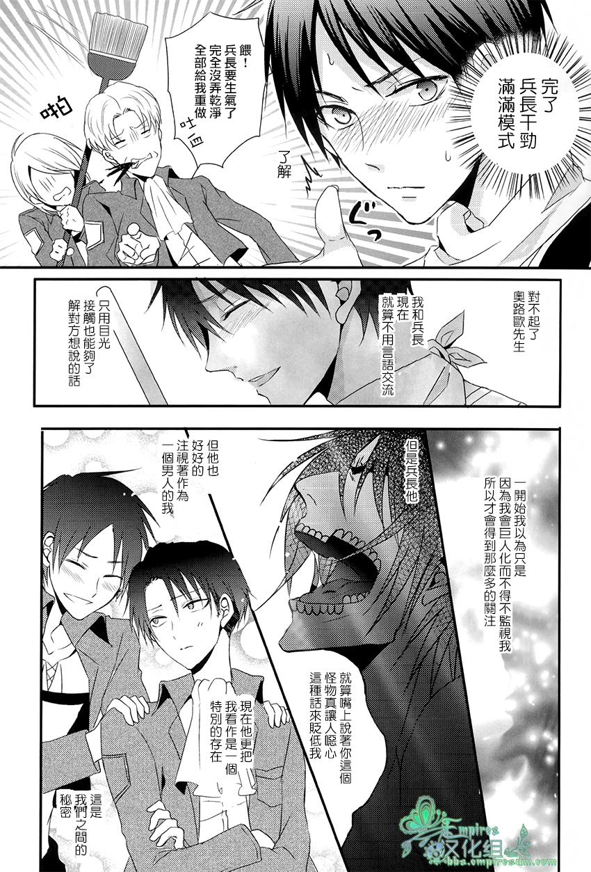 Hand Ore dake ga Shitte Iru Heichou no Himitsu | 只有我知道的兵长的秘密 - Shingeki no kyojin Barely 18 Porn - Page 8