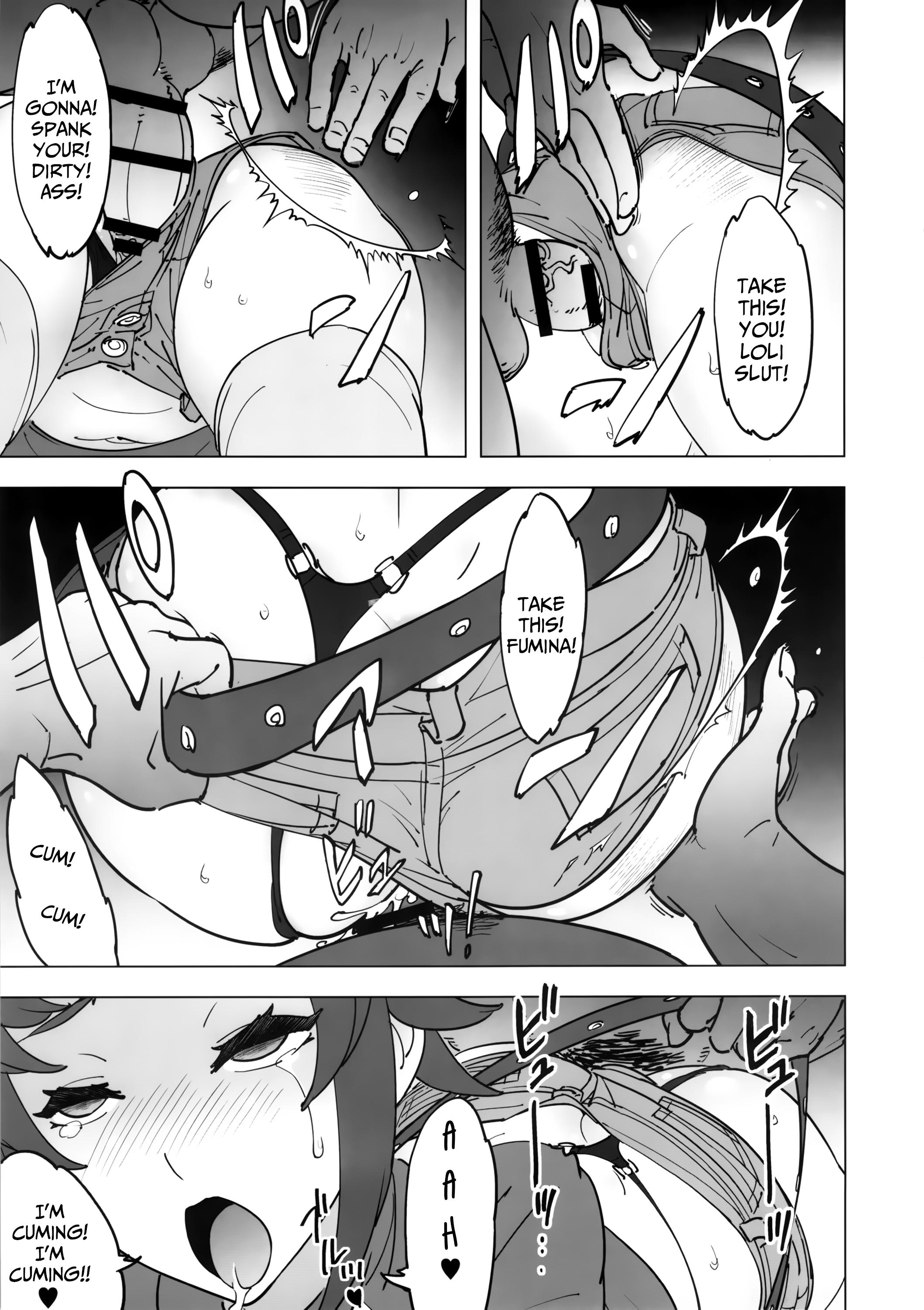 Hardfuck Fumina no Namaiki na Ana ni Pyu | Shooting a Load in Fumina’s Saucy Hole - Gundam build fighters try Flexible - Page 4