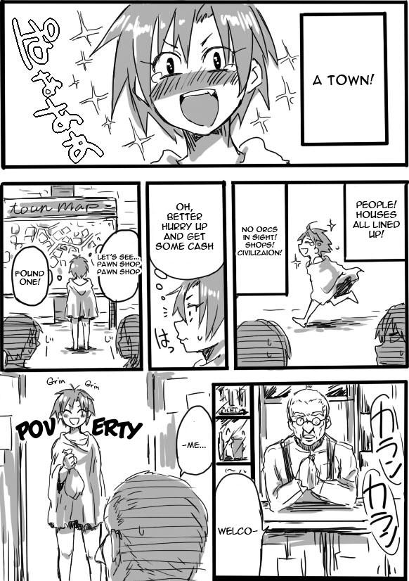 Bareback [Saku Jirou] TS-ko to Orc-san Manga 2 [English] [constantly] Bed - Page 6