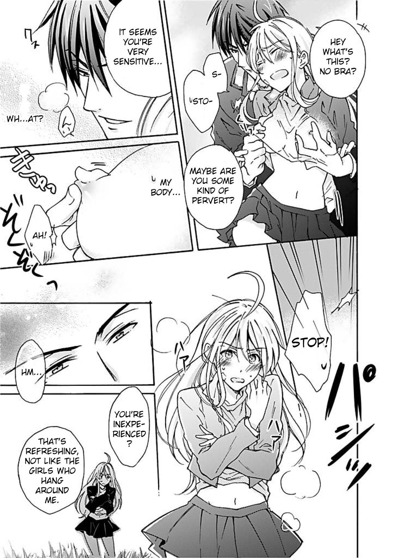 Self Nyotaika Yankee Gakuen ☆ Ore no Hajimete, Nerawaretemasu 1 Shemale Sex - Page 8