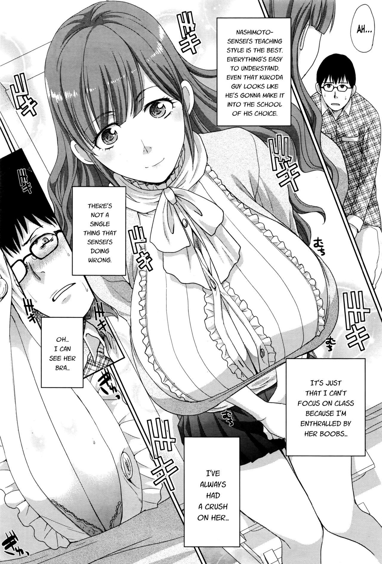 Tan Tanima de Obenkyo | Study With Cleavage Climax - Page 7