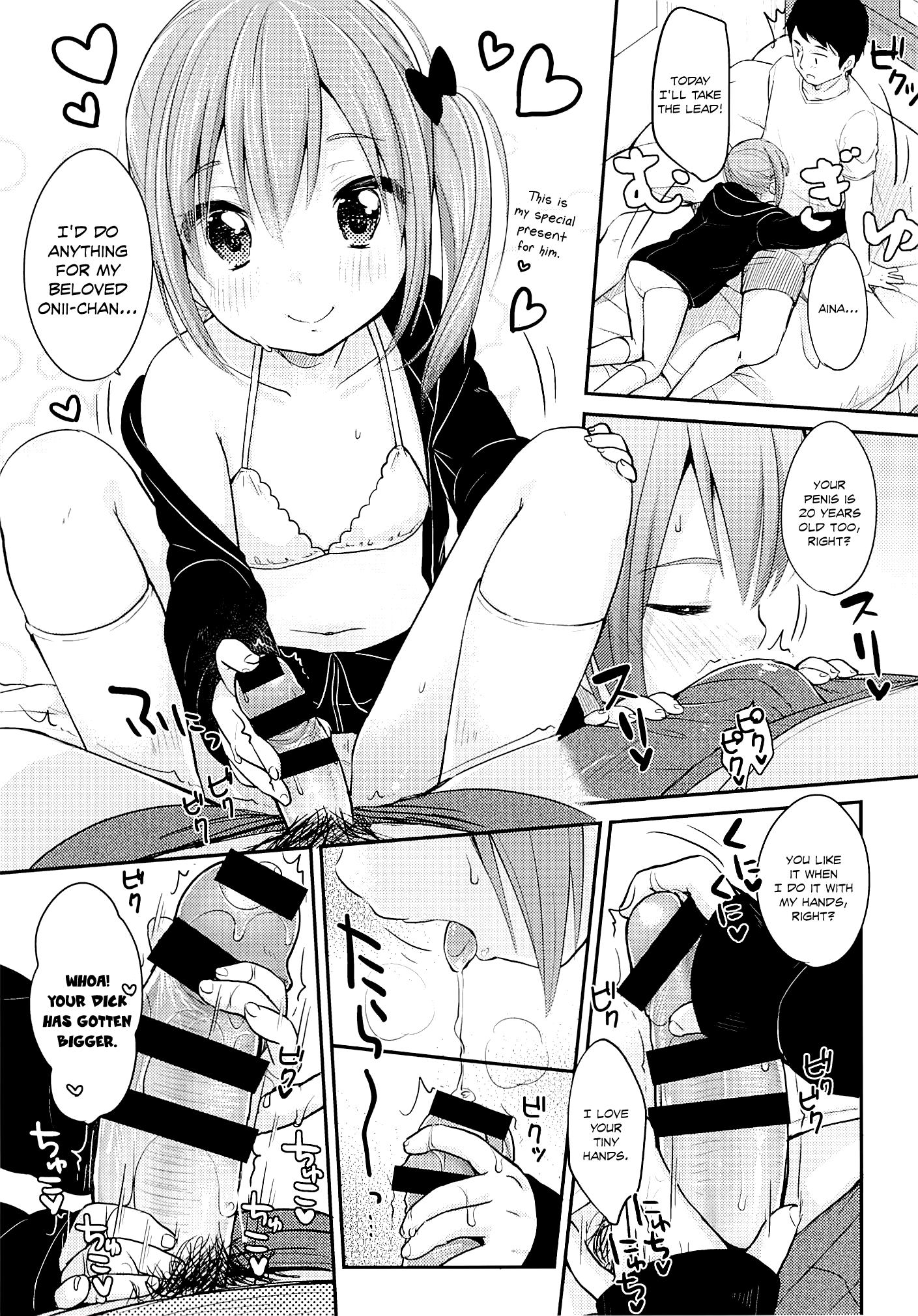 Perrito Kyou wa Imouto ga Seme | Today my sister Takes the Lead Girl Sucking Dick - Page 5