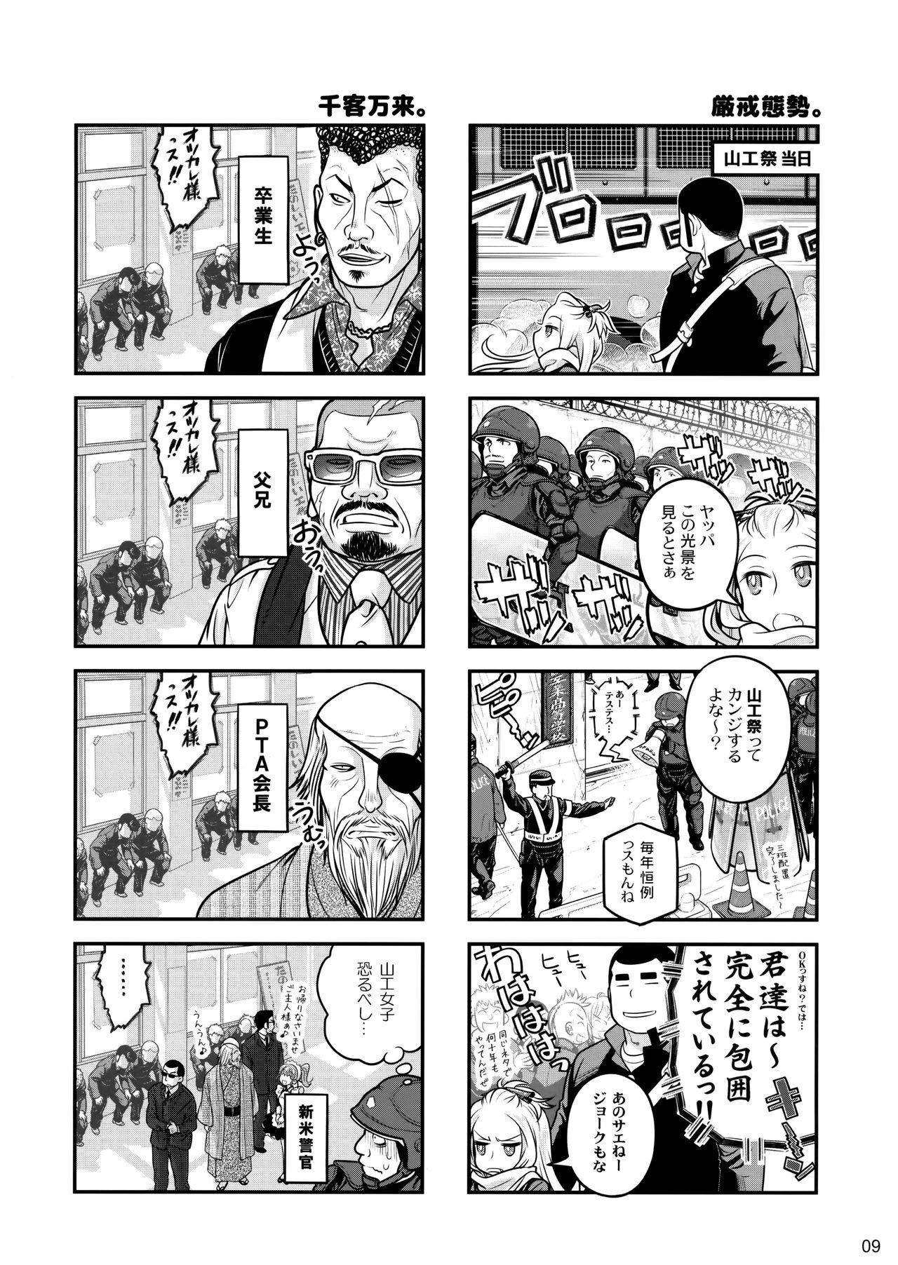 Amature Porn Senpai-chan to Ore. Geki Lez - Page 8