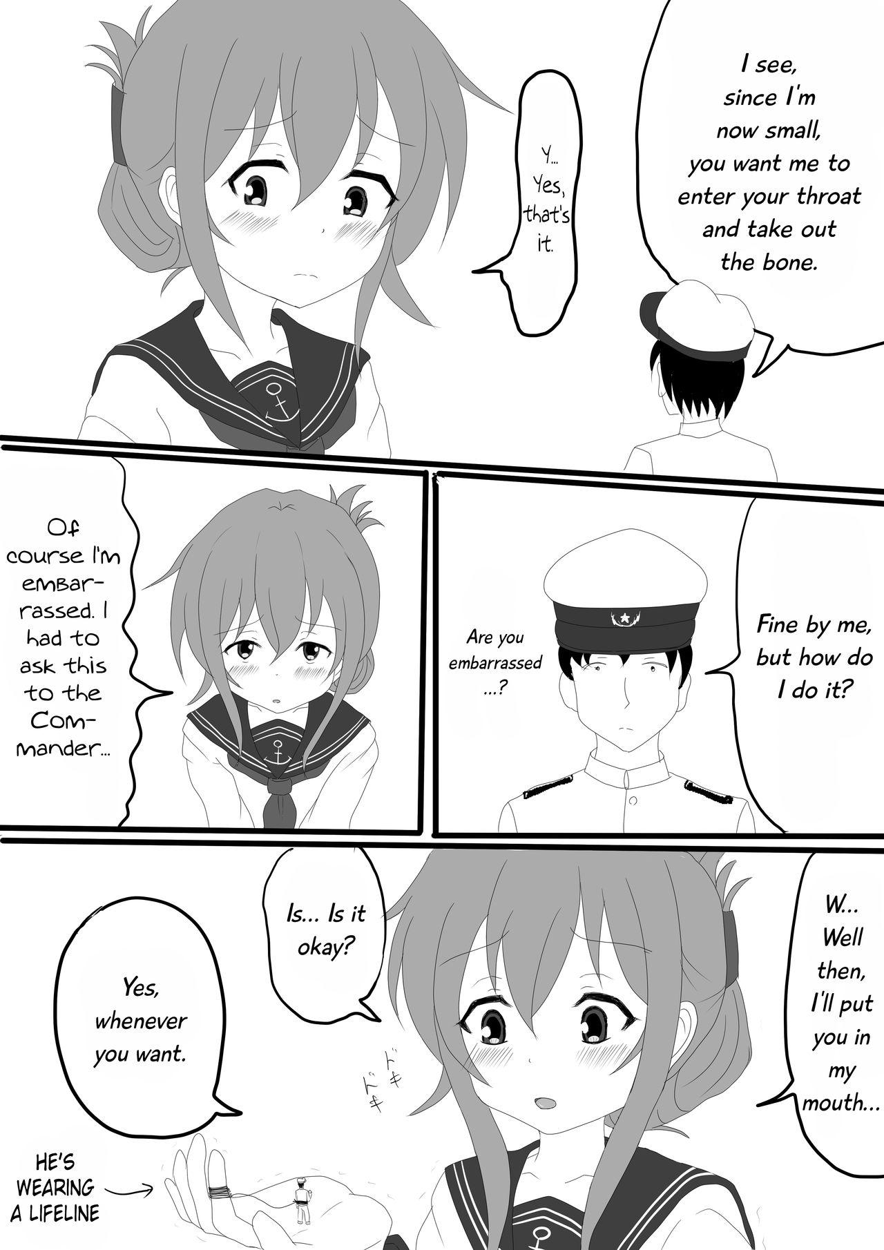 Boob [P tag] [Inazuma] Sanma no Hone Kyuushutsu Sakusen | [Inazuma] Pike Bone Rescue Operation (Kantai Collection -KanColle-) [English] - Kantai collection Homosexual - Page 2