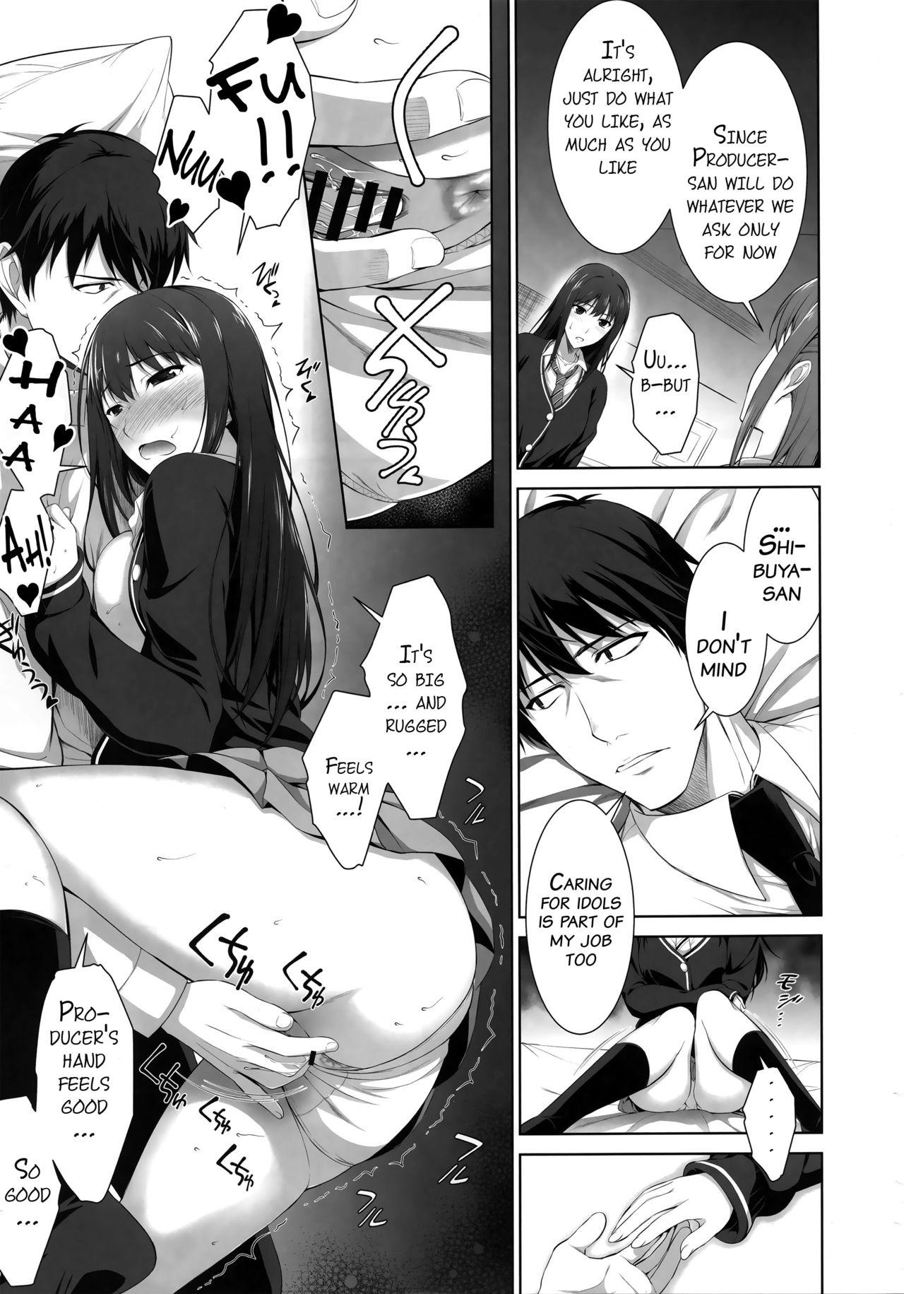 Masturbando Idol no Care o suru no mo Shigoto no Uchi desu kara - The idolmaster Couple Sex - Page 6