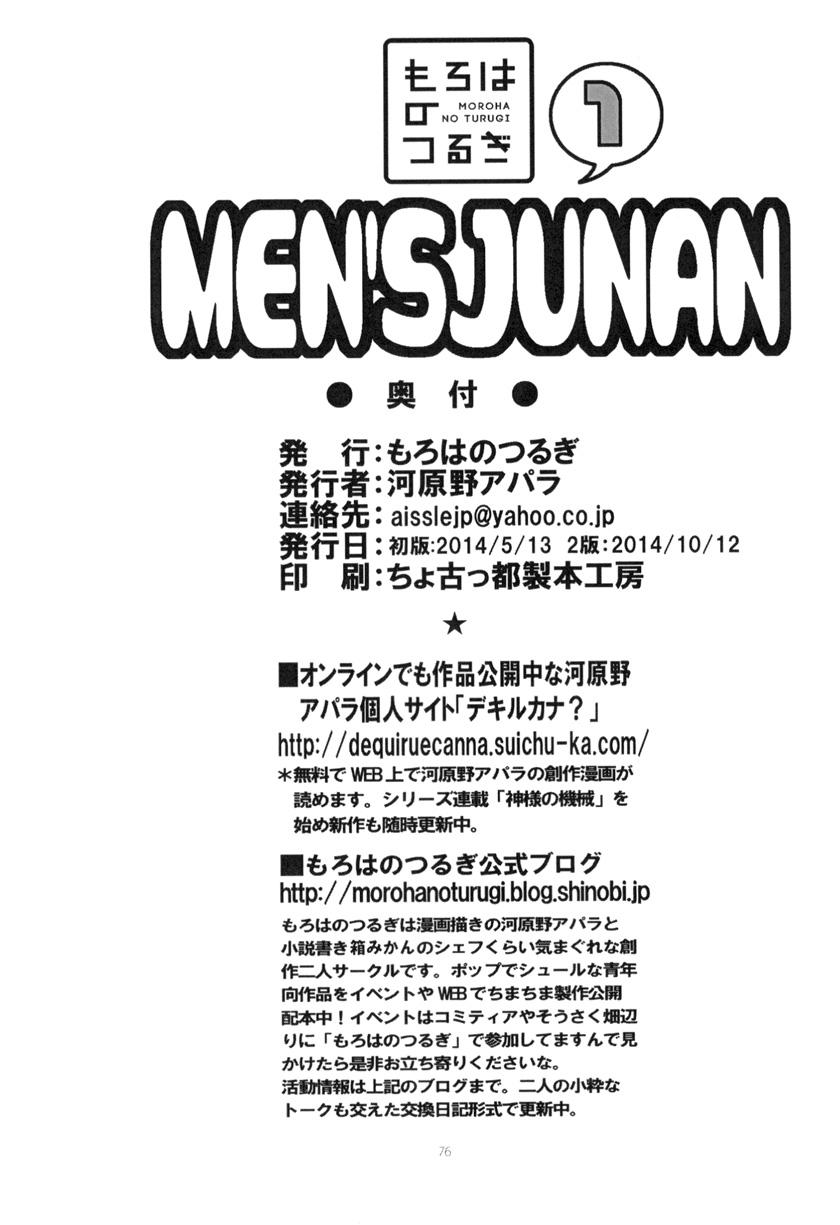 Groping MEN'S JUNAN 1 Blowjob - Page 78