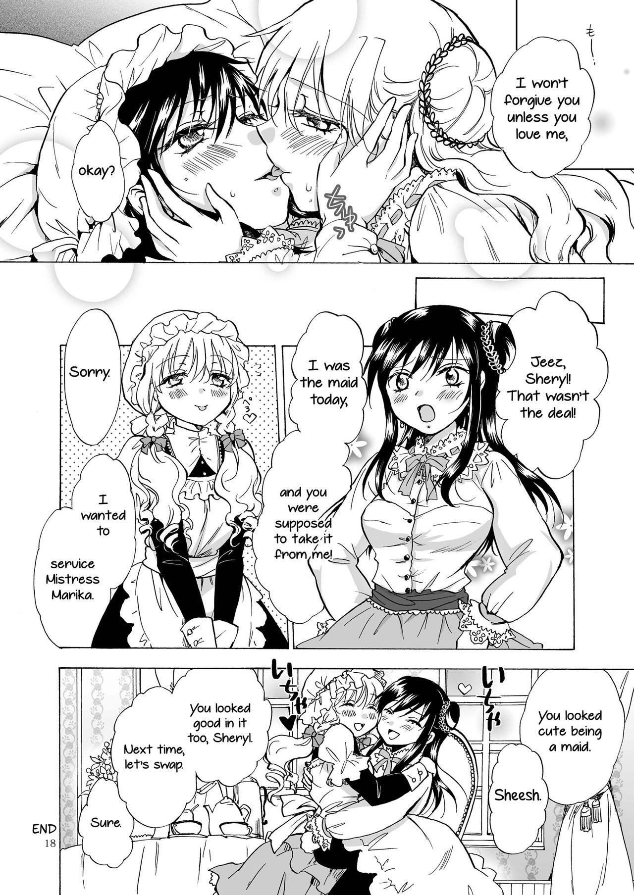 [peachpulsar (Mira)] Ojou-sama to Maid-san ga Yuriyuri Suru Manga [English] [Yuri-ism] [Digital] 17