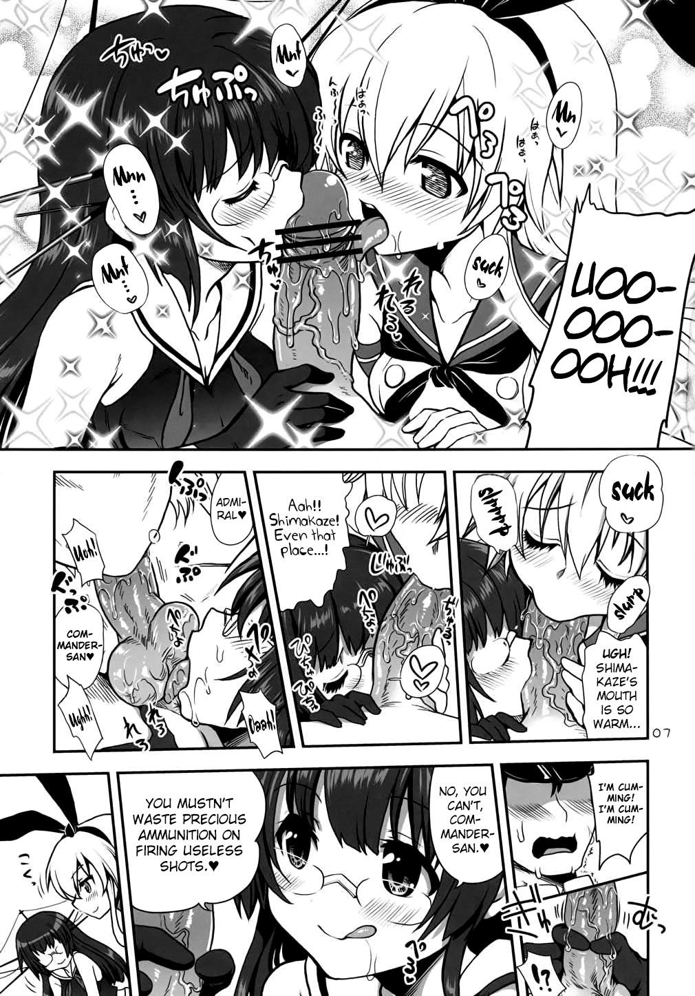 Amatuer Sex a hack aim you Shimakaze Choukai no Daisakusen! Maya-sama o Kaijuu seyo!! - Kantai collection Perfect Body Porn - Page 6