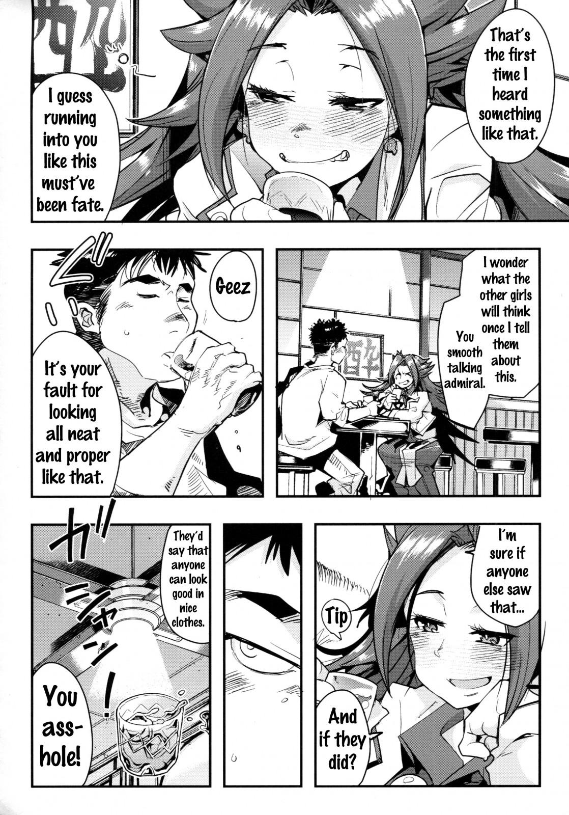 Penis Sucking Ishin Denshin Junyou-san no Koibito - Kantai collection Italiano - Page 7