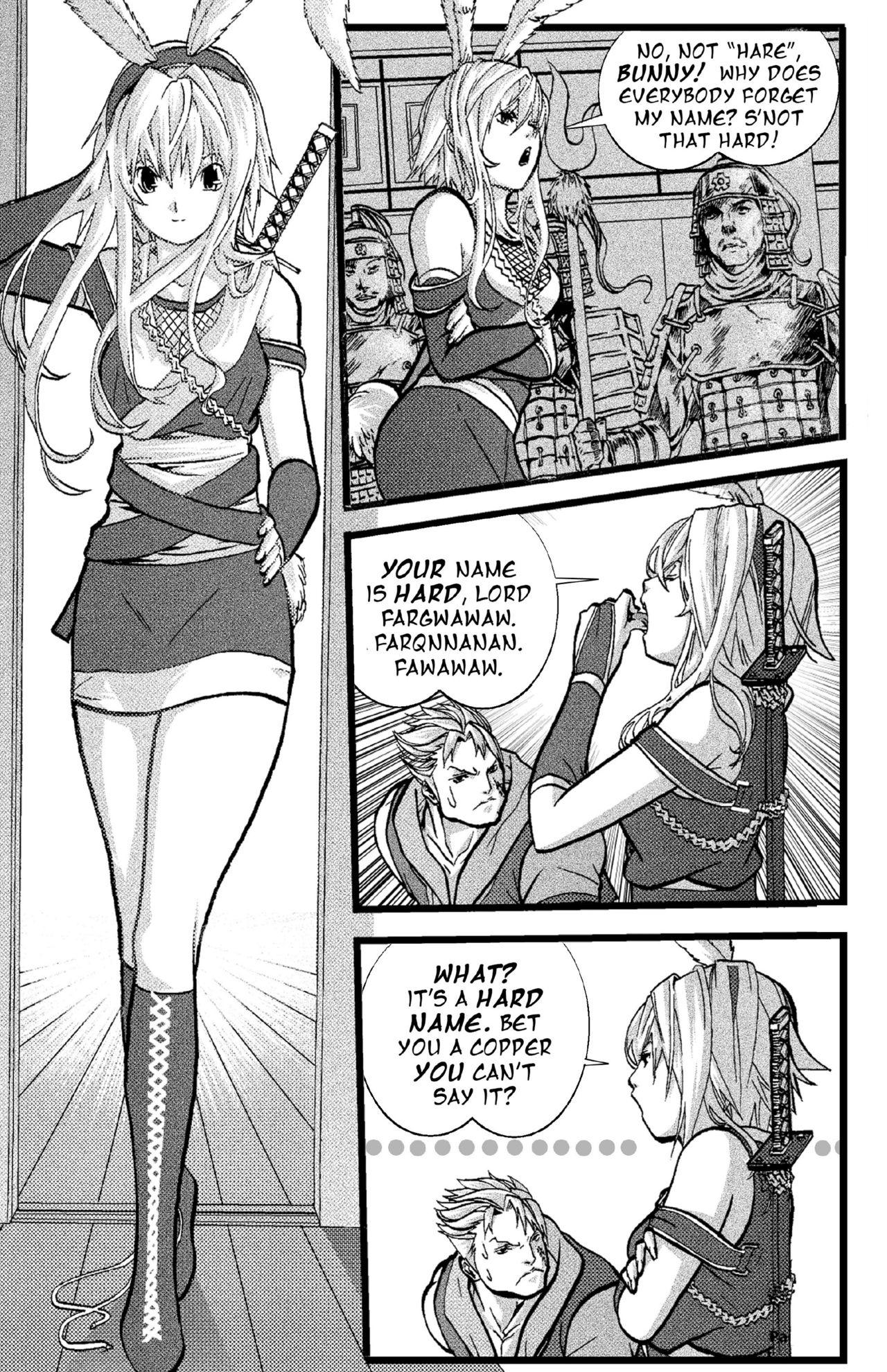 Tanned Blade Bunny 01 Black Woman - Page 4