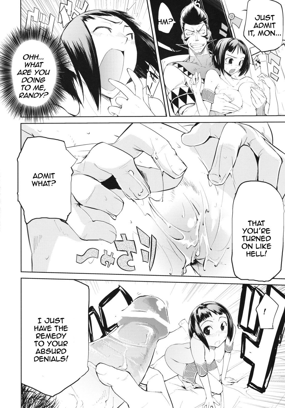 Couples Fucking Kari Tomo 300% - Monster hunter Black Hair - Page 10