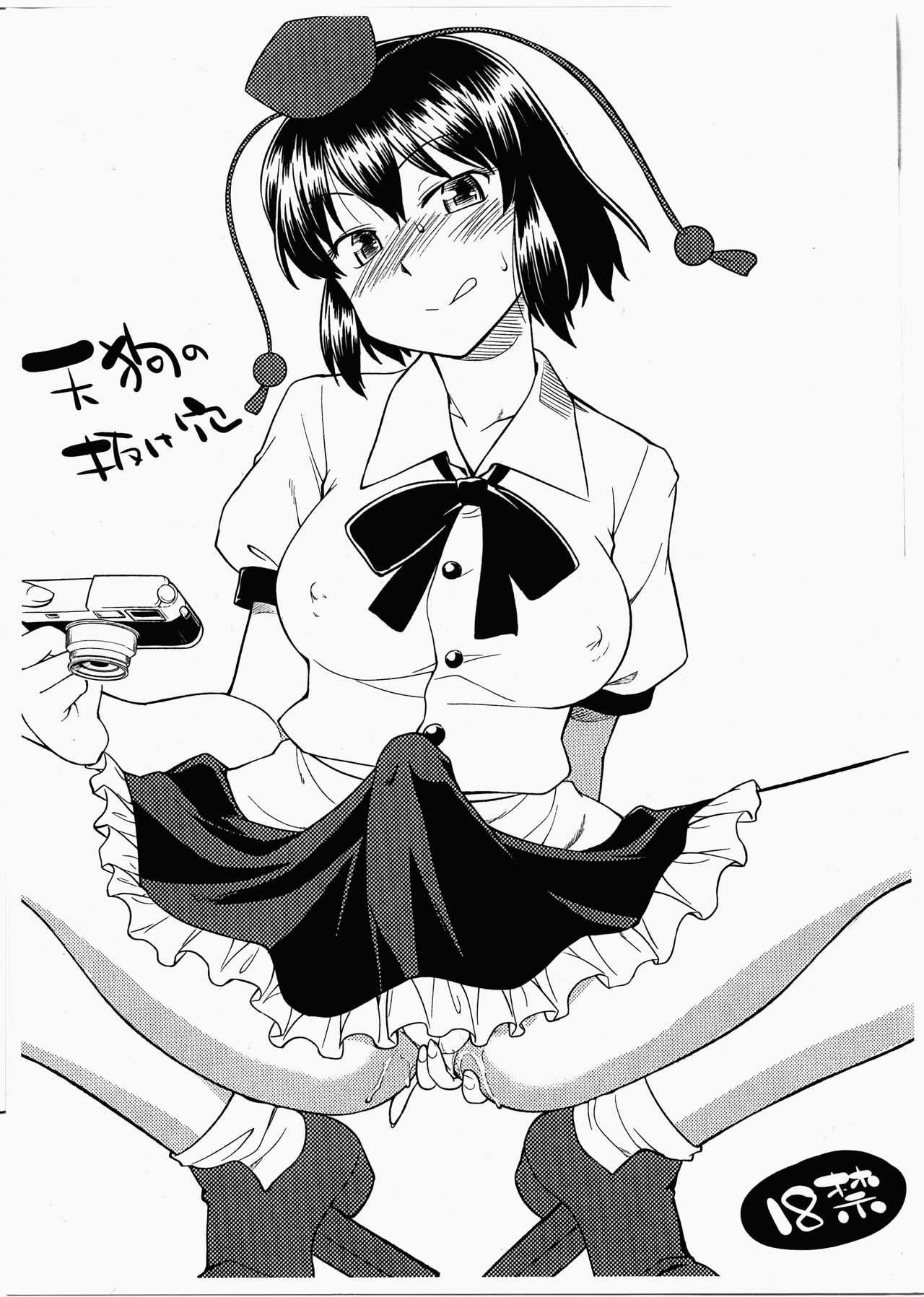 Pegging Tengu no Nukeana - Touhou project Boob - Picture 1