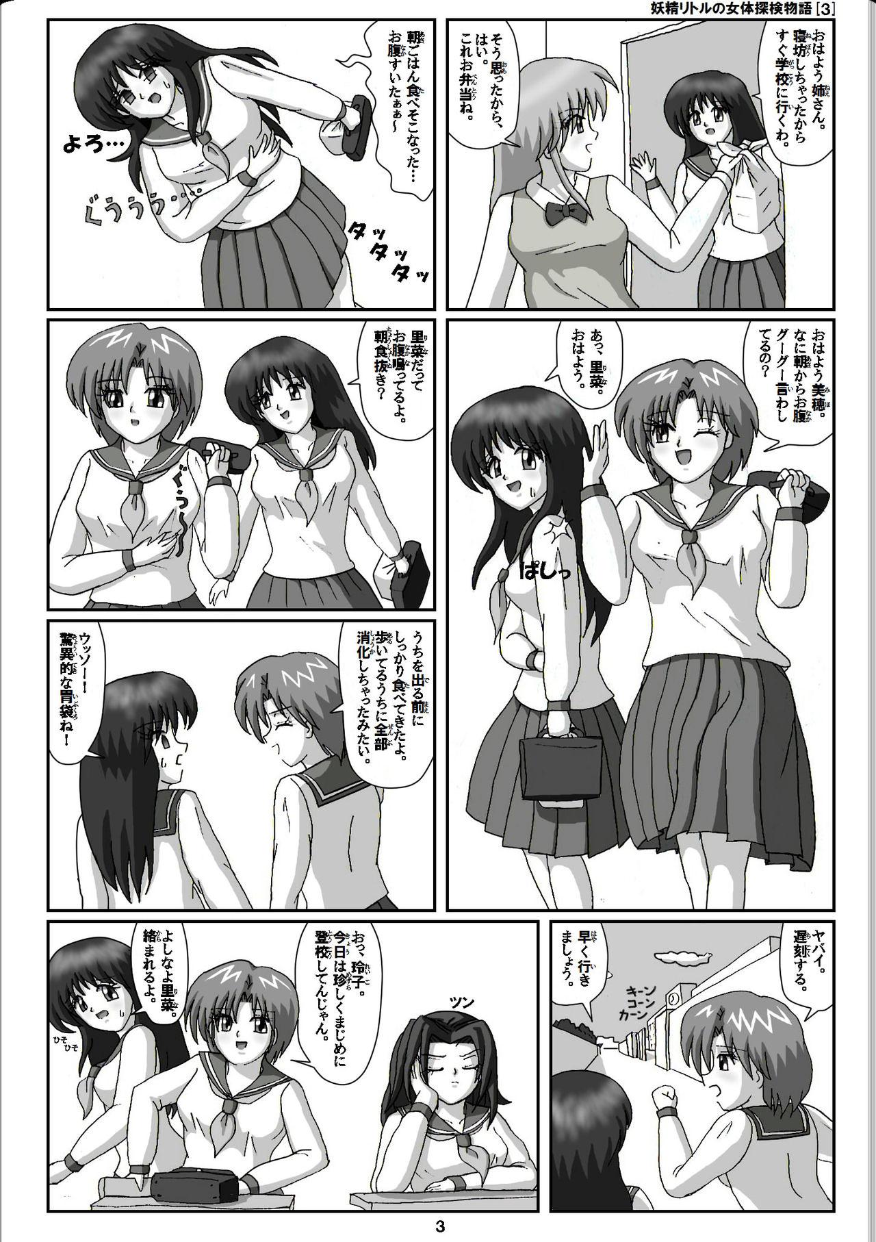 Teenage Sex Yousei Little no Nyotai Tanken Monogatari Adolescente - Page 3