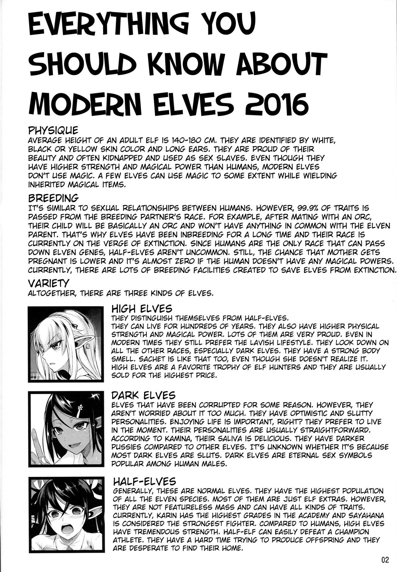 Mojada High Elf × High School Shuugeki Hen Zenjitsu Gay Fuck - Page 3